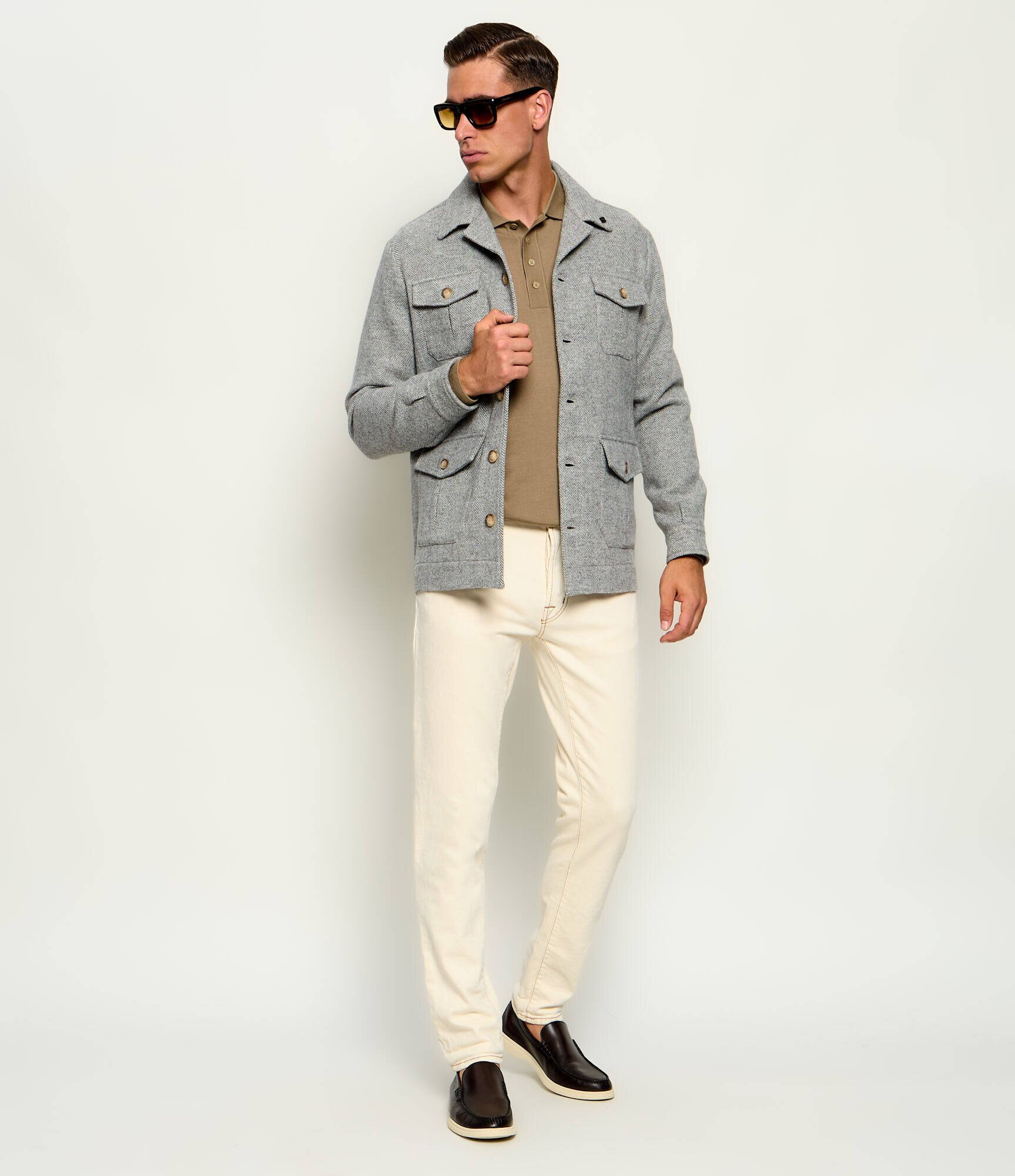 Gran Sasso De lână geacă | regular fit