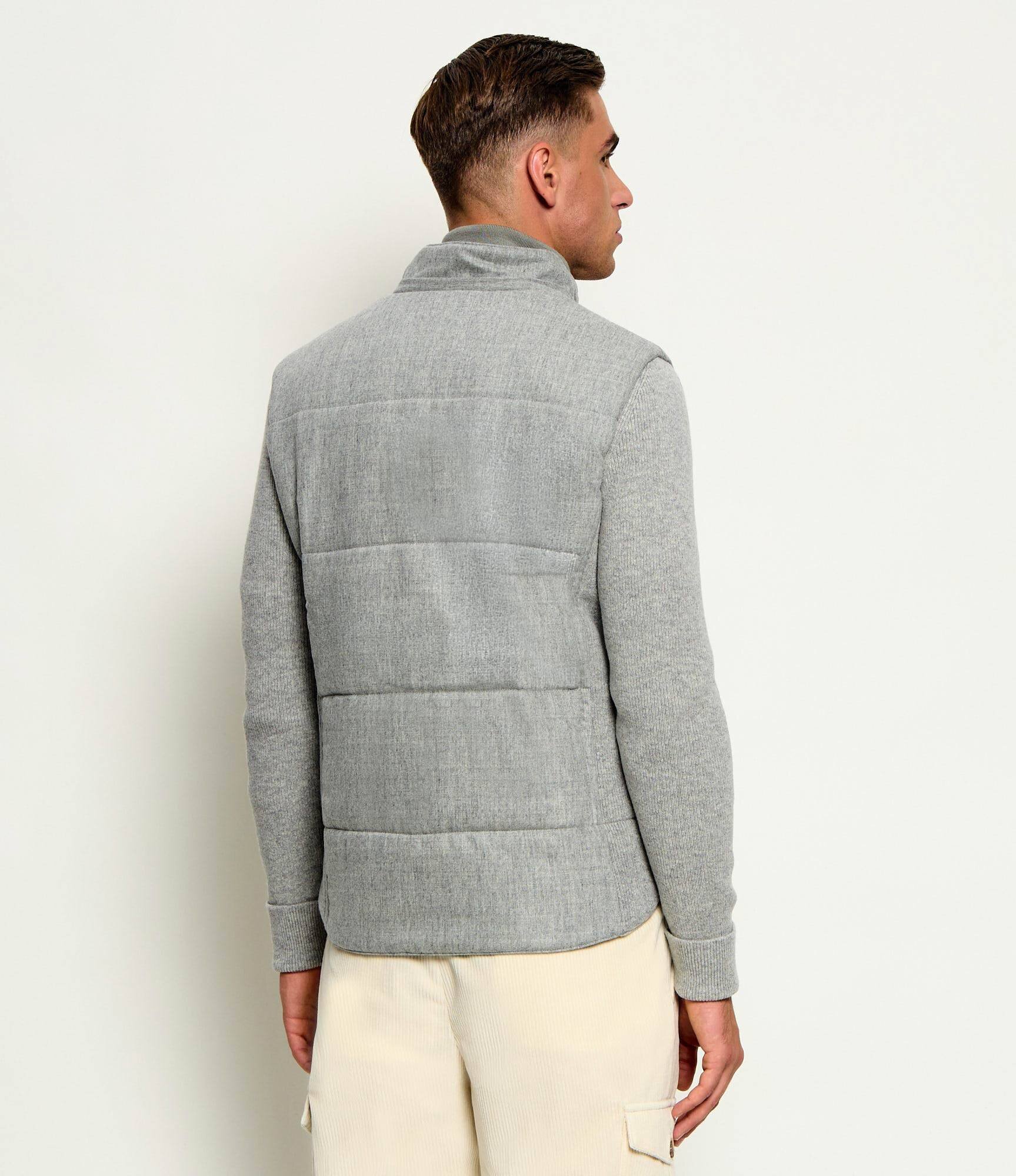 Gran Sasso De lână geacă | Slim Fit