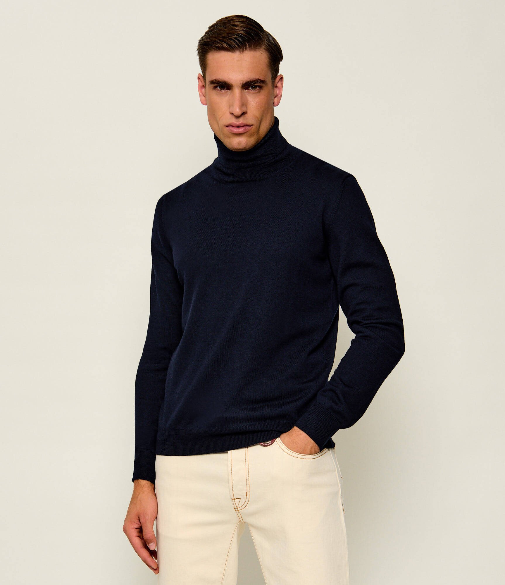 Gran Sasso De lână maletă | regular fit