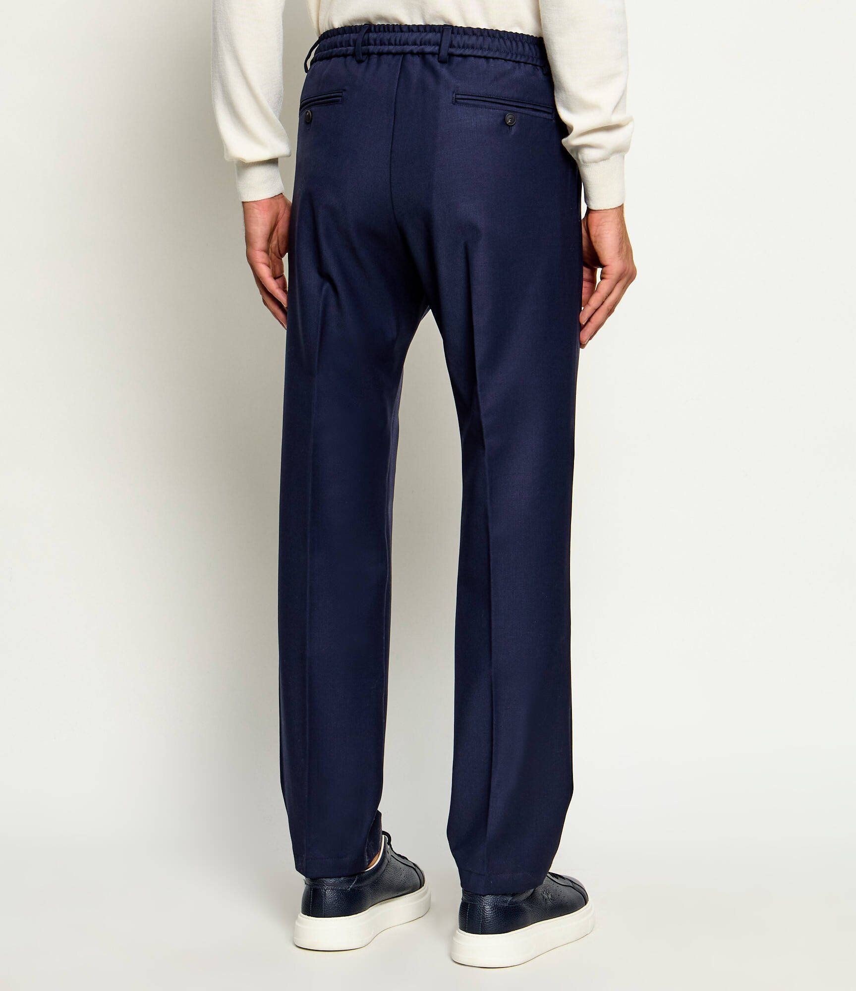 Gran Sasso De lână pantaloni chino | regular fit