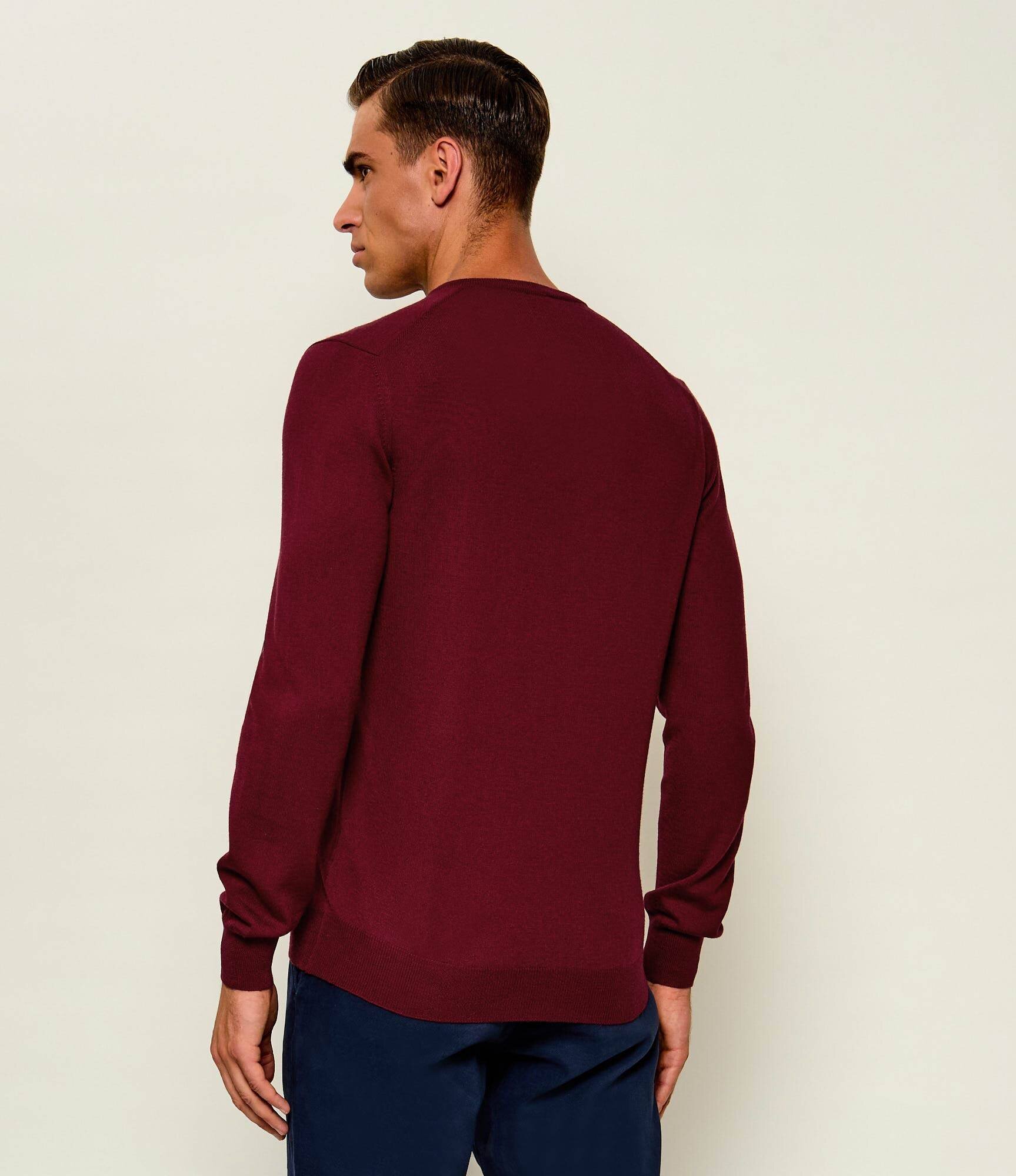 Gran Sasso De lână pulover | Slim Fit