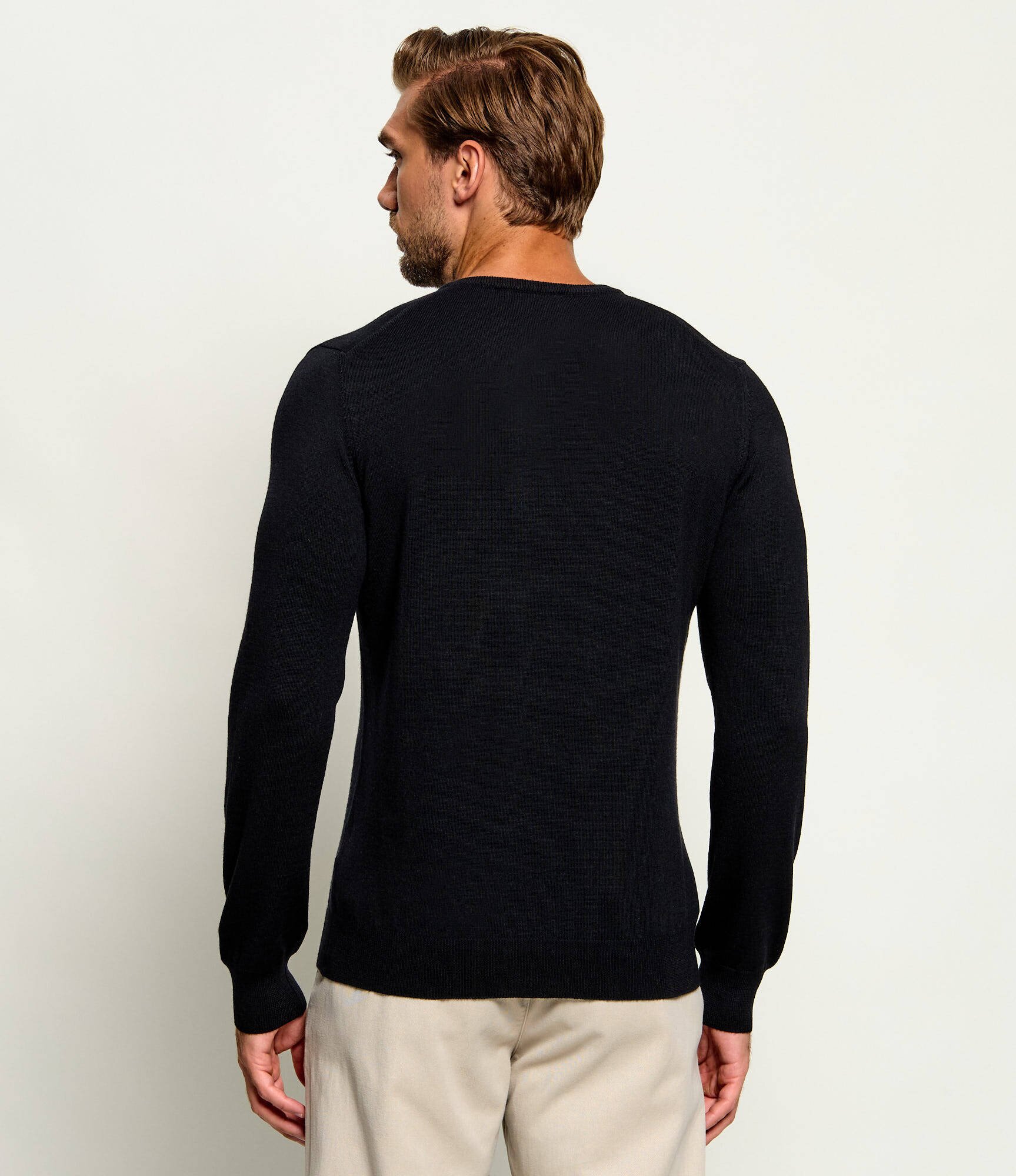 Gran Sasso De lână pulover | Slim Fit