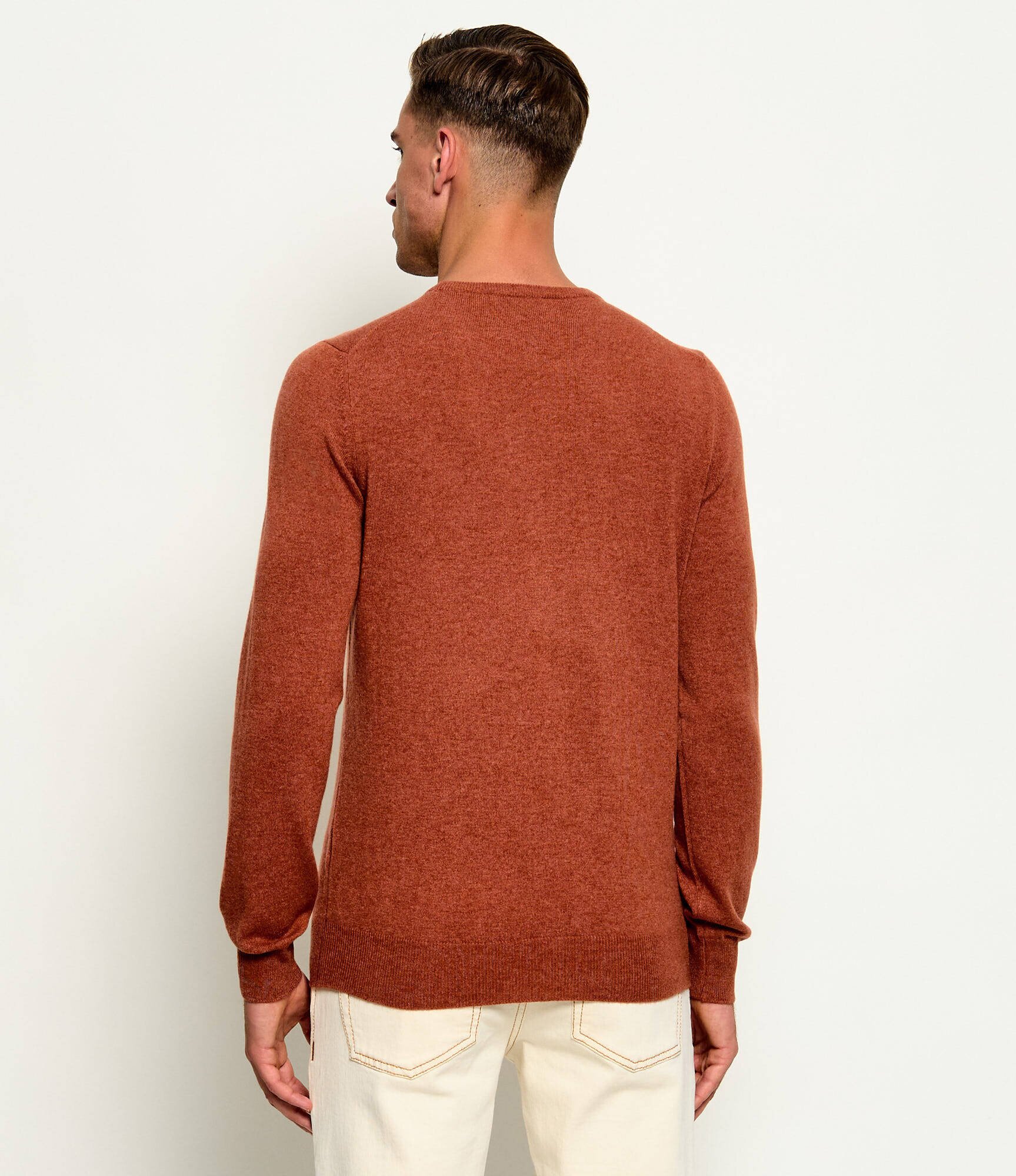 Gran Sasso De lână pulover | Slim Fit cu adaos de cașmir
