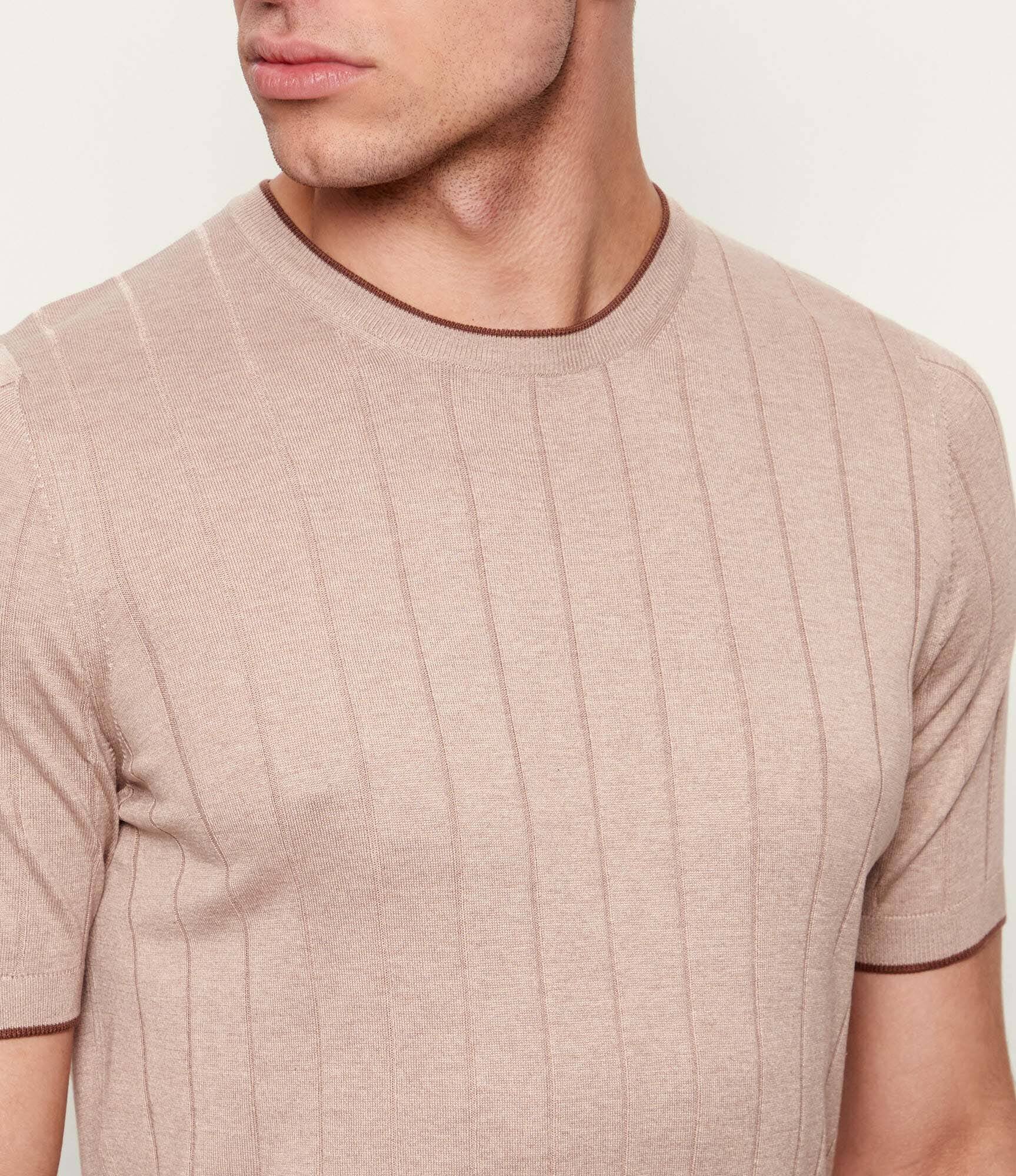 Gran Sasso De mătase pulover | Slim Fit