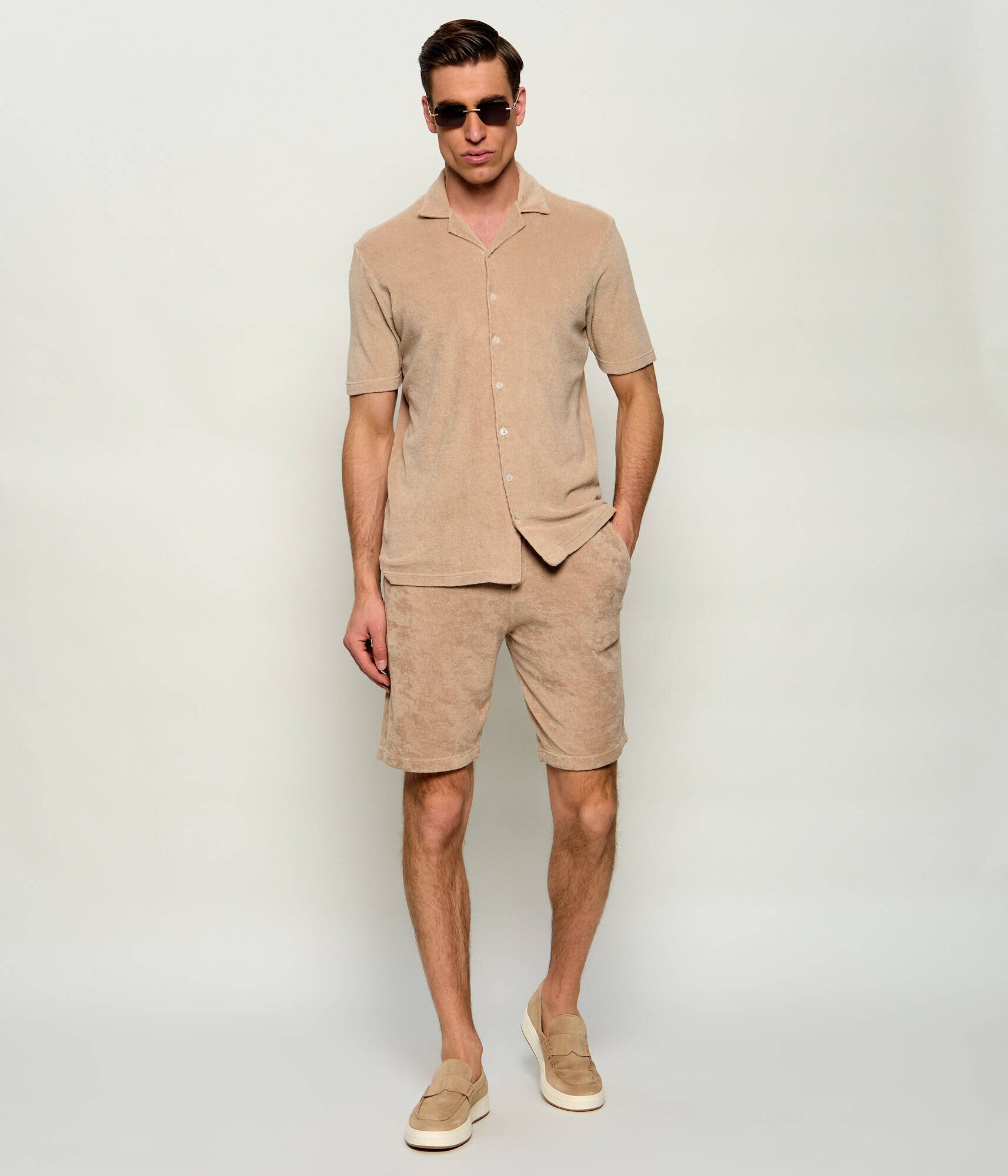 Gran Sasso Pantaloni scurți | Comfort fit frotir