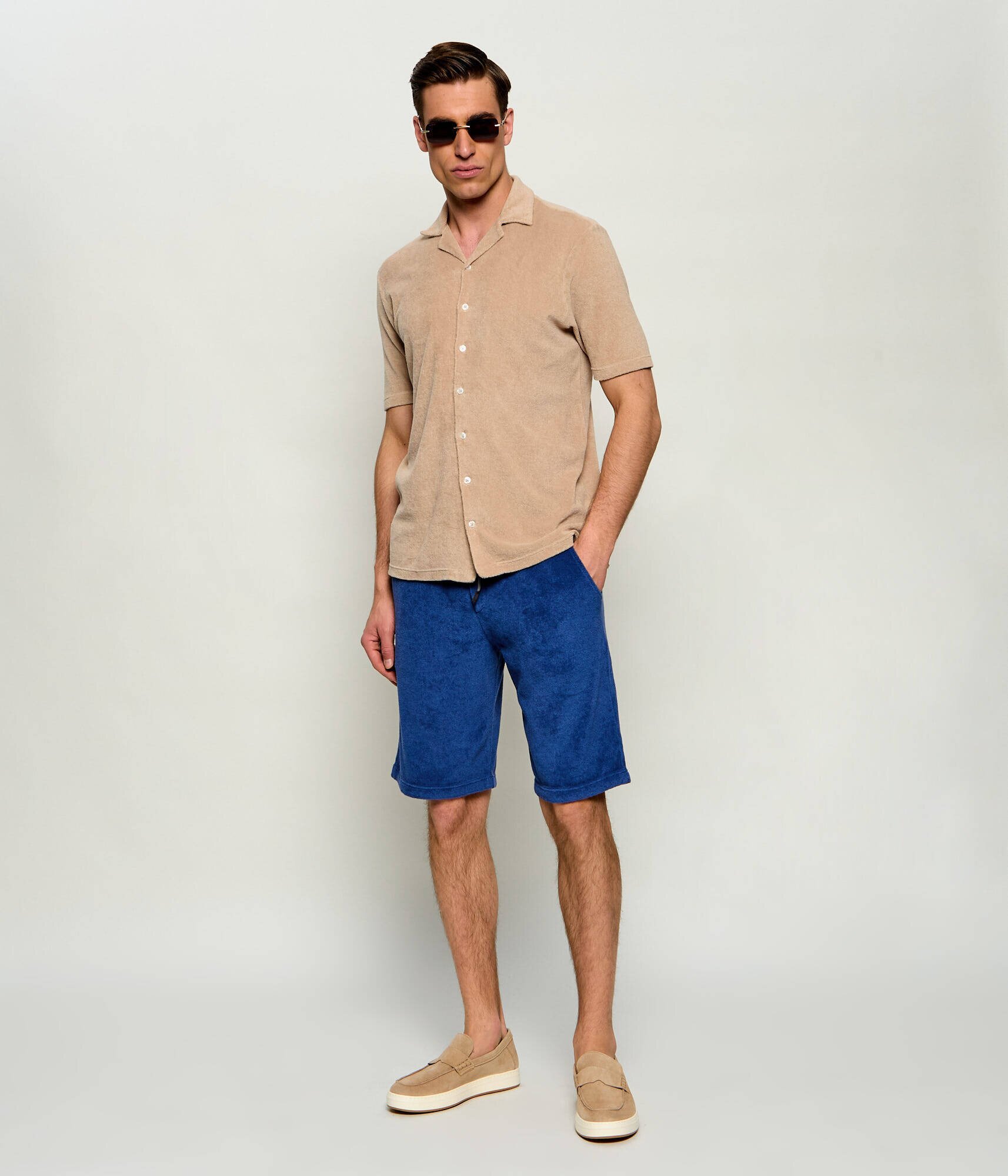 Gran Sasso Pantaloni scurți | Comfort fit frotir