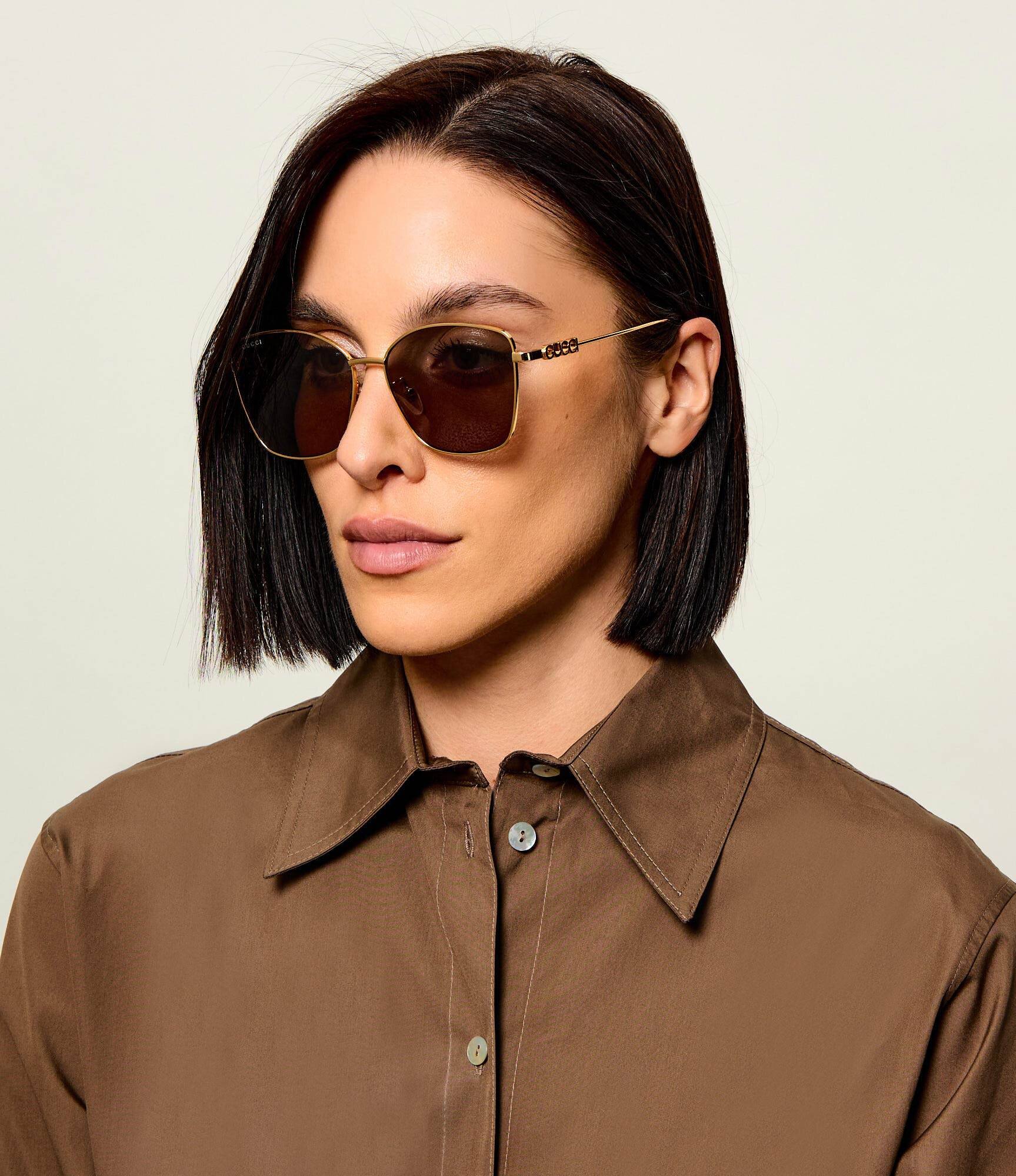 Gucci Ochelari de soare Butterfly GG1805SA