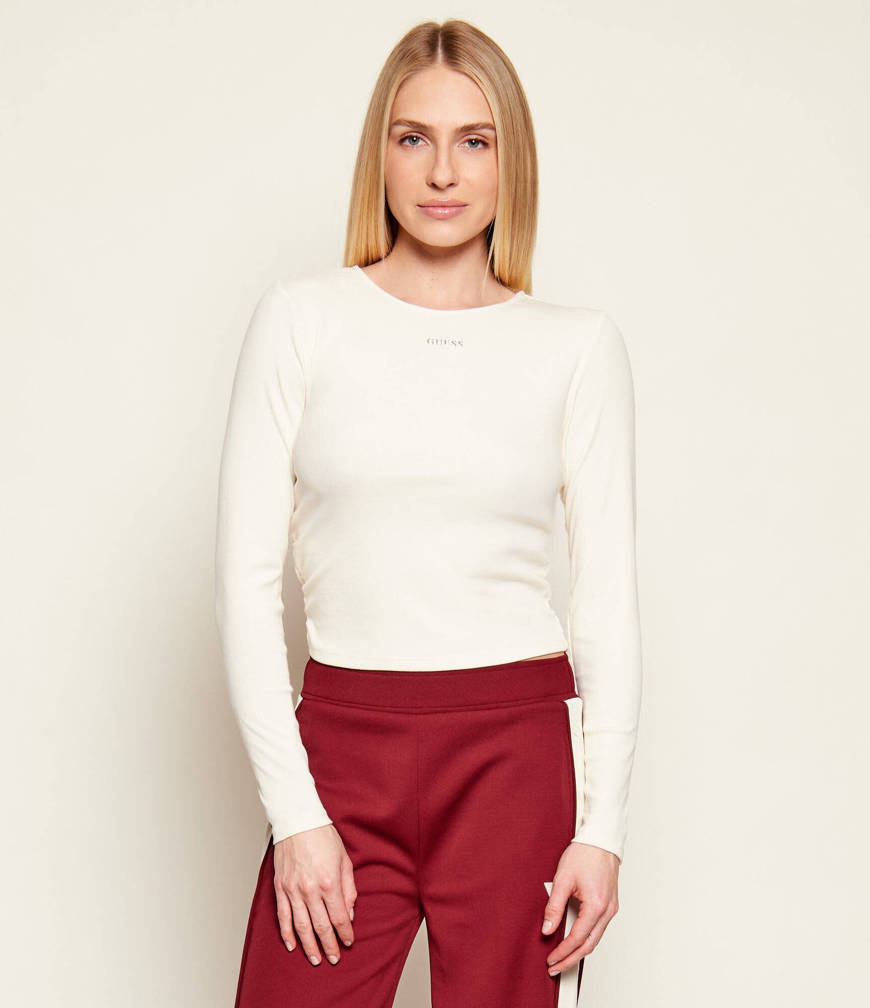 GUESS ACTIVE Bluză Nat | Slim Fit