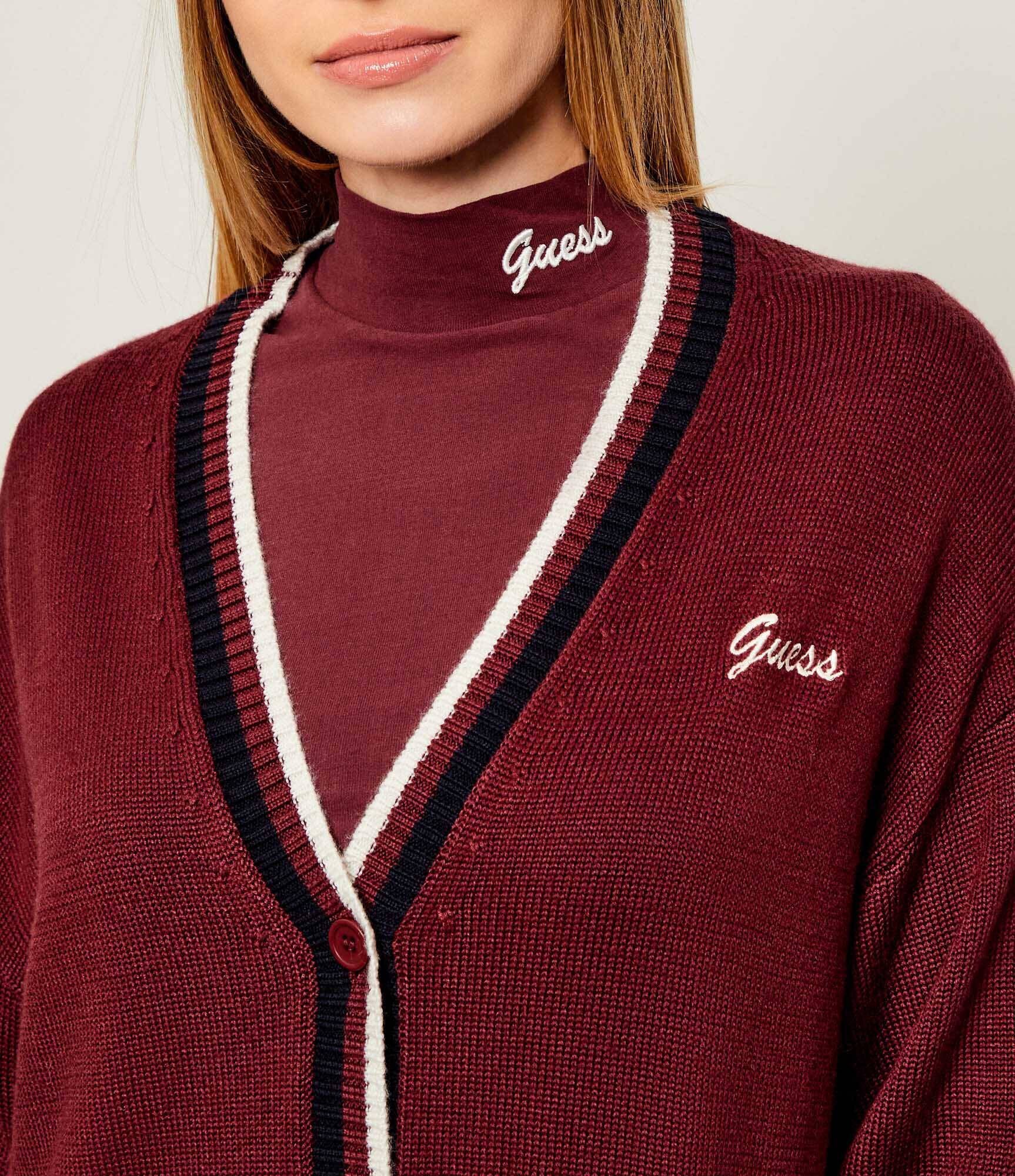 GUESS ACTIVE Cardigan SABINA | Oversize fit cu adaos de lână