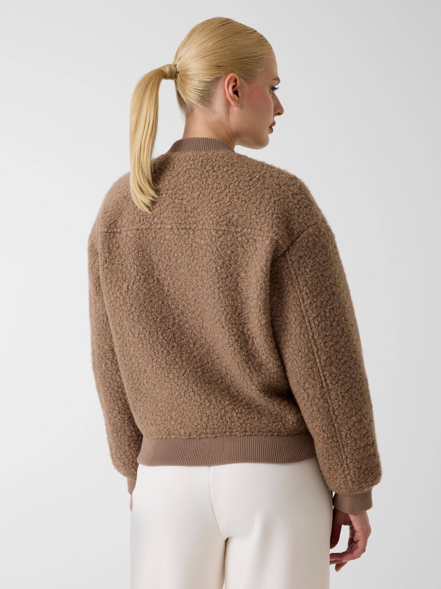 GUESS ACTIVE Geacă bomber Azha Sherpa | regular fit | shearling