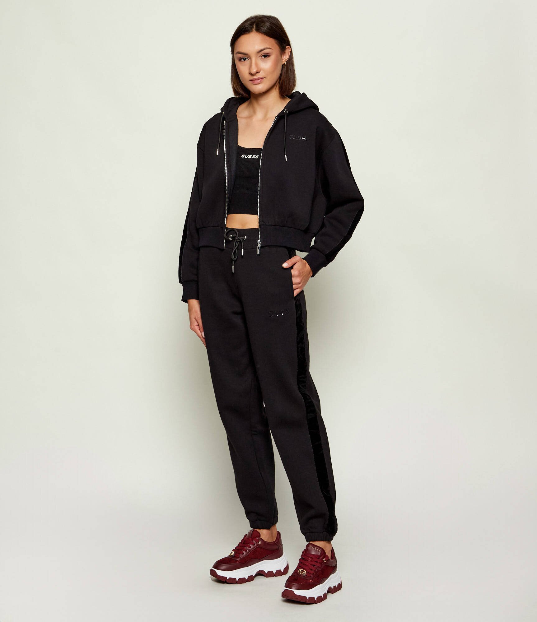 GUESS ACTIVE Hanorac AELIA | Cropped Fit