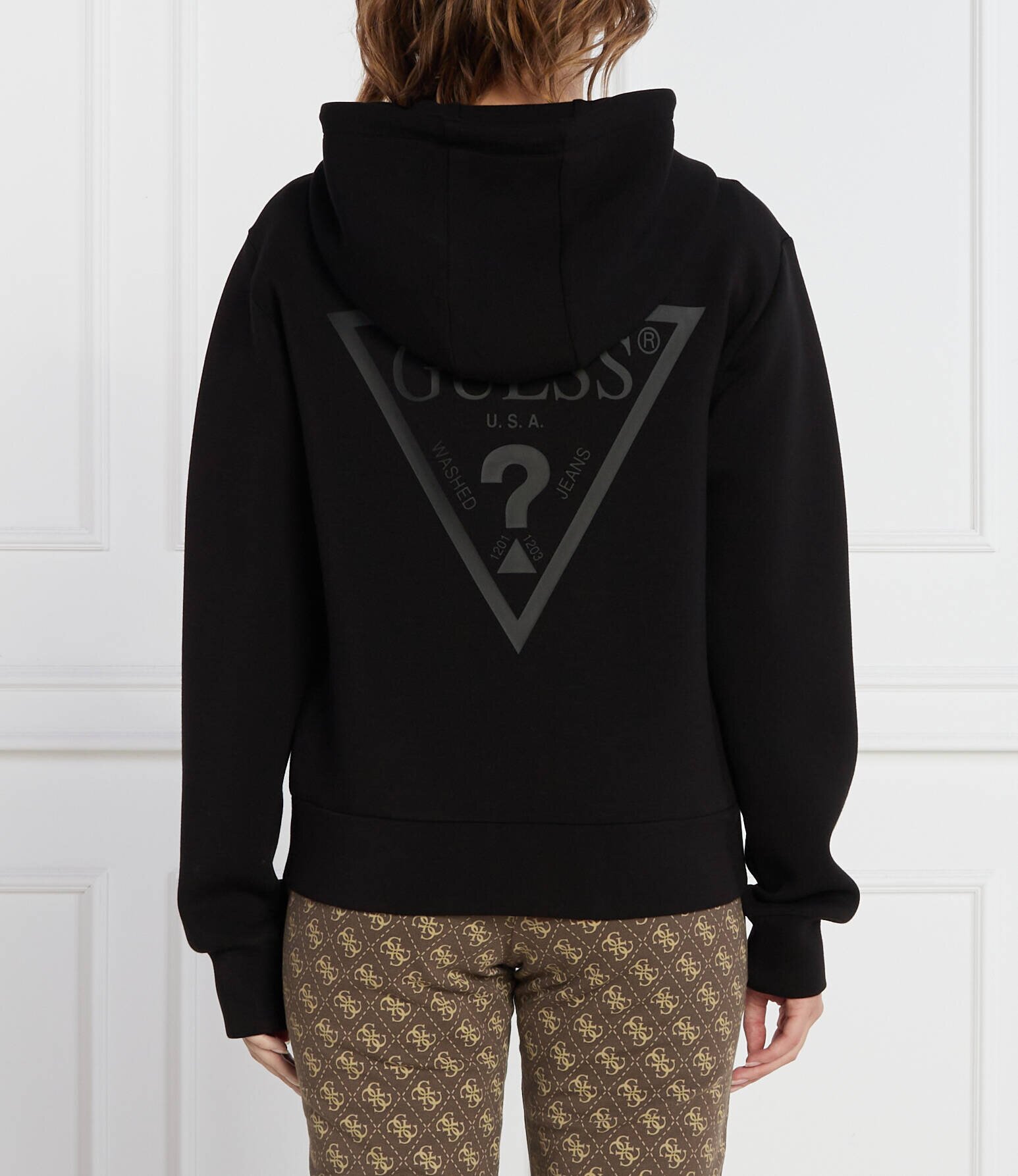 GUESS ACTIVE Hanorac ALLIE SCUBA HOODIE ZIP | Regular Fit