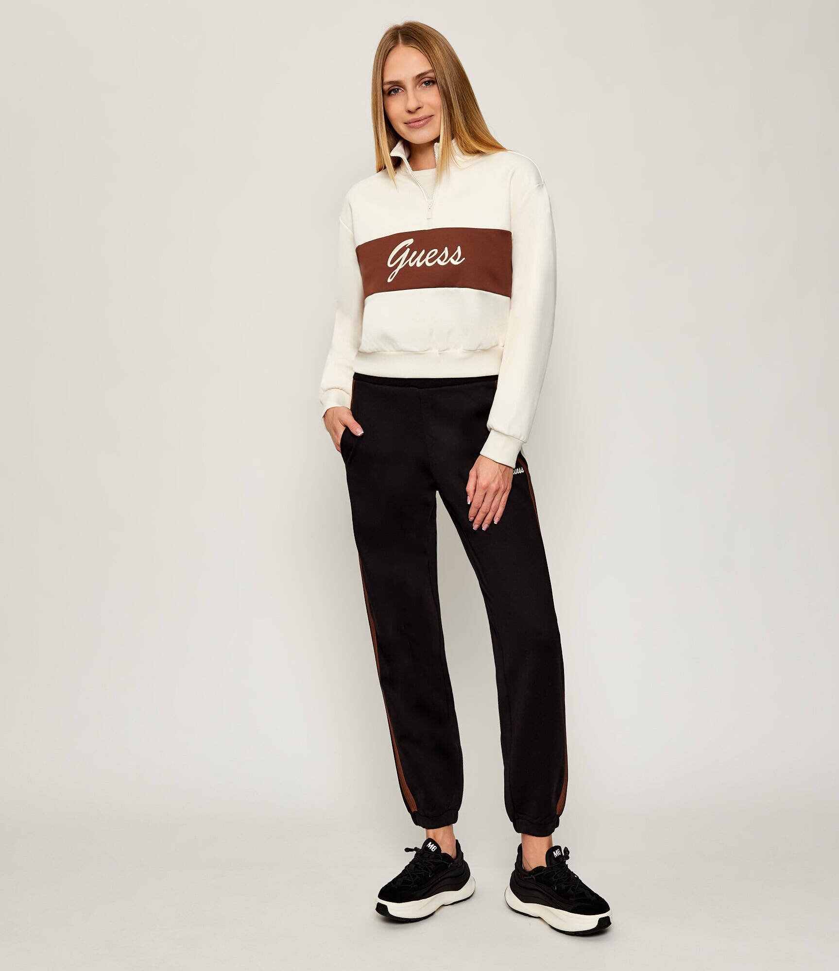 GUESS ACTIVE Hanorac Fabia | Cropped Fit
