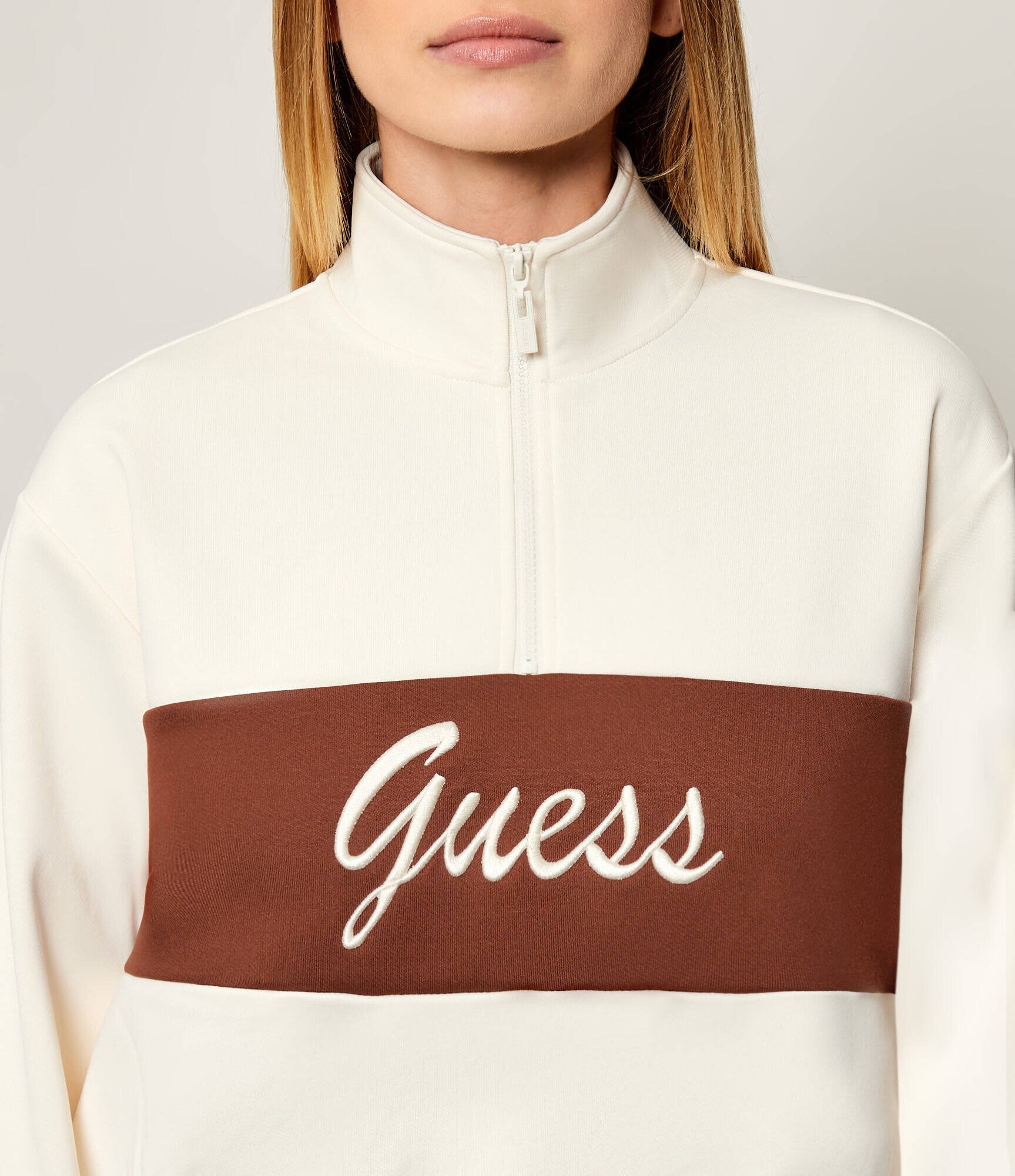 GUESS ACTIVE Hanorac Fabia | Cropped Fit