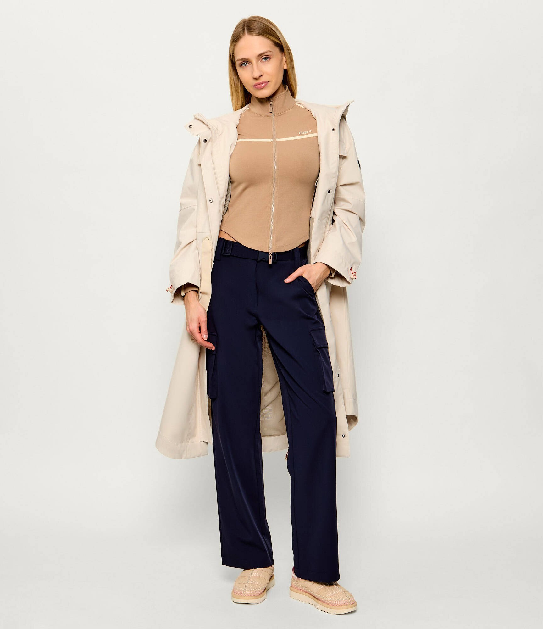 GUESS ACTIVE Hanorac Jasmine | Cropped Fit