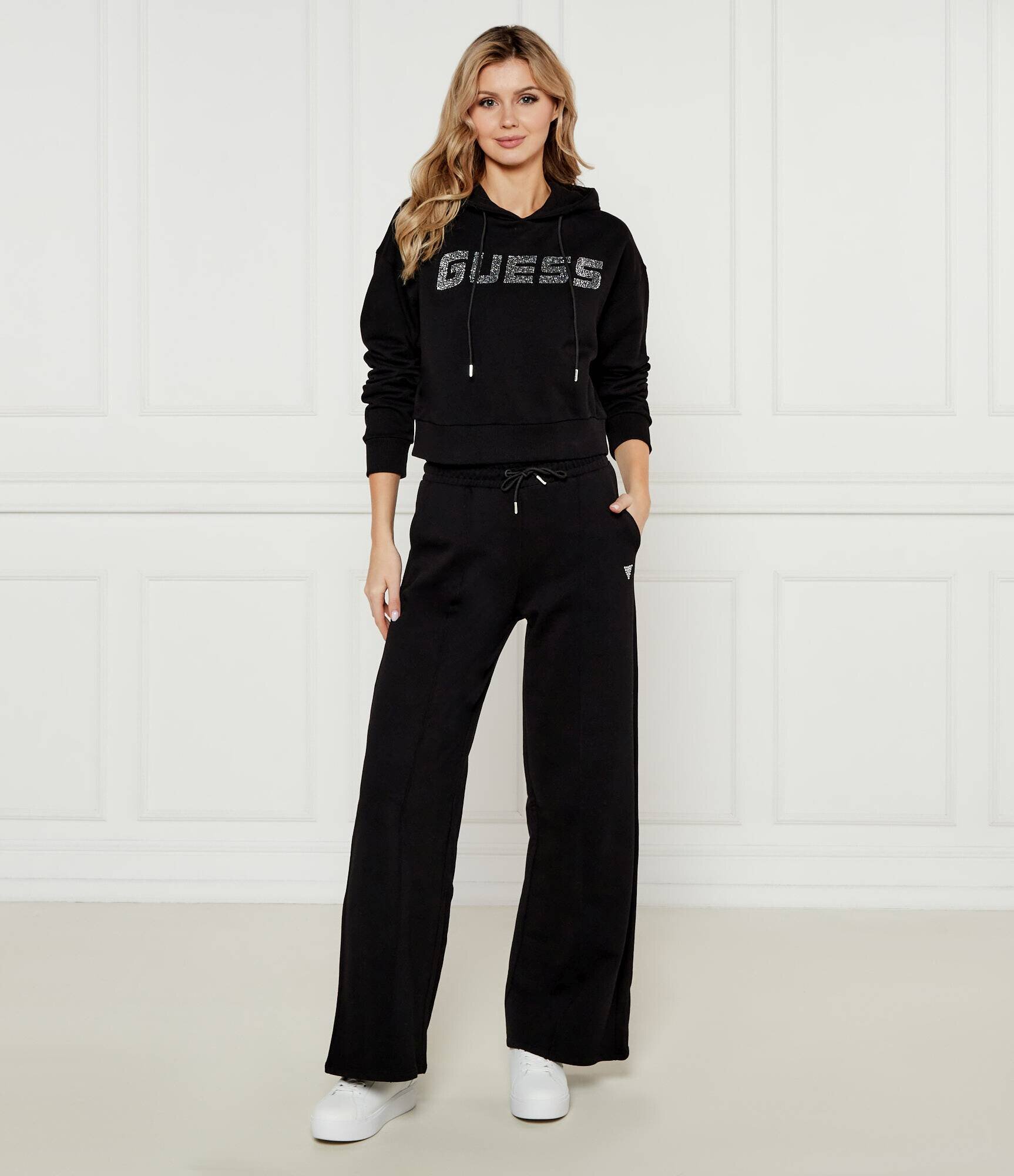 GUESS ACTIVE Hanorac PRIMULA RHINESTONES | Cropped Fit