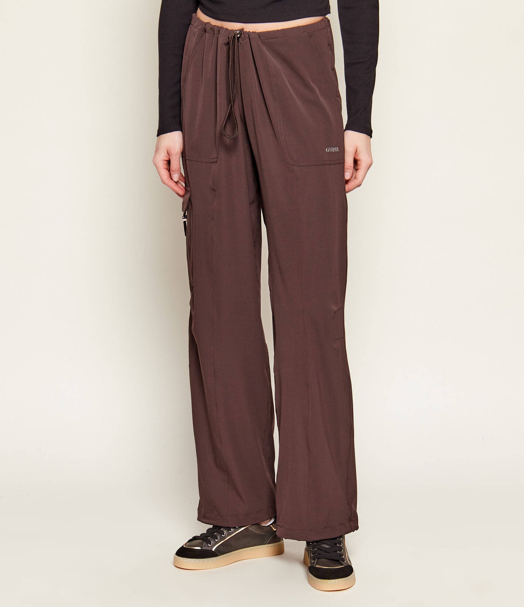 GUESS ACTIVE Pantaloni cargo Nat | Loose fit