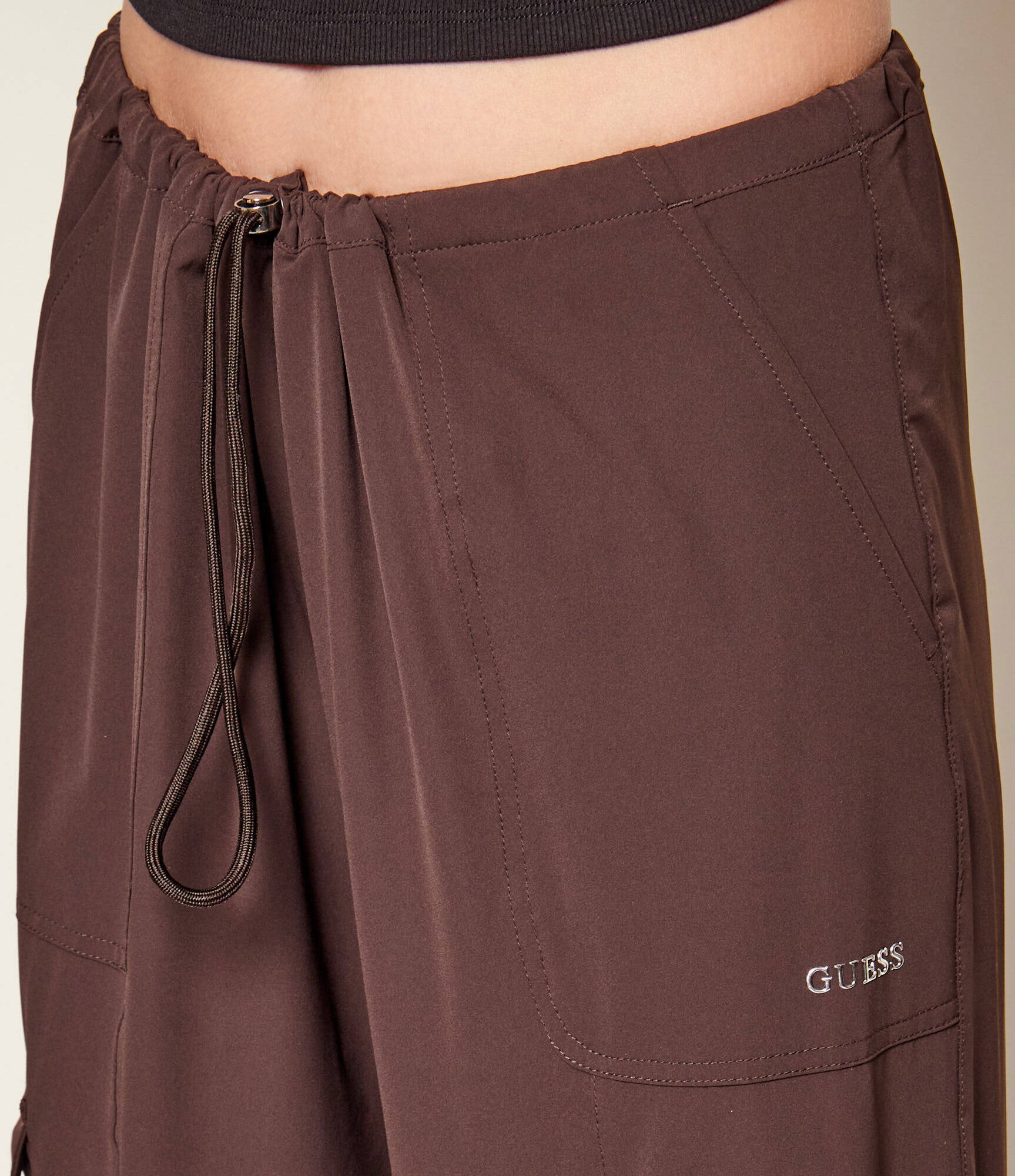 GUESS ACTIVE Pantaloni cargo Nat | Loose fit
