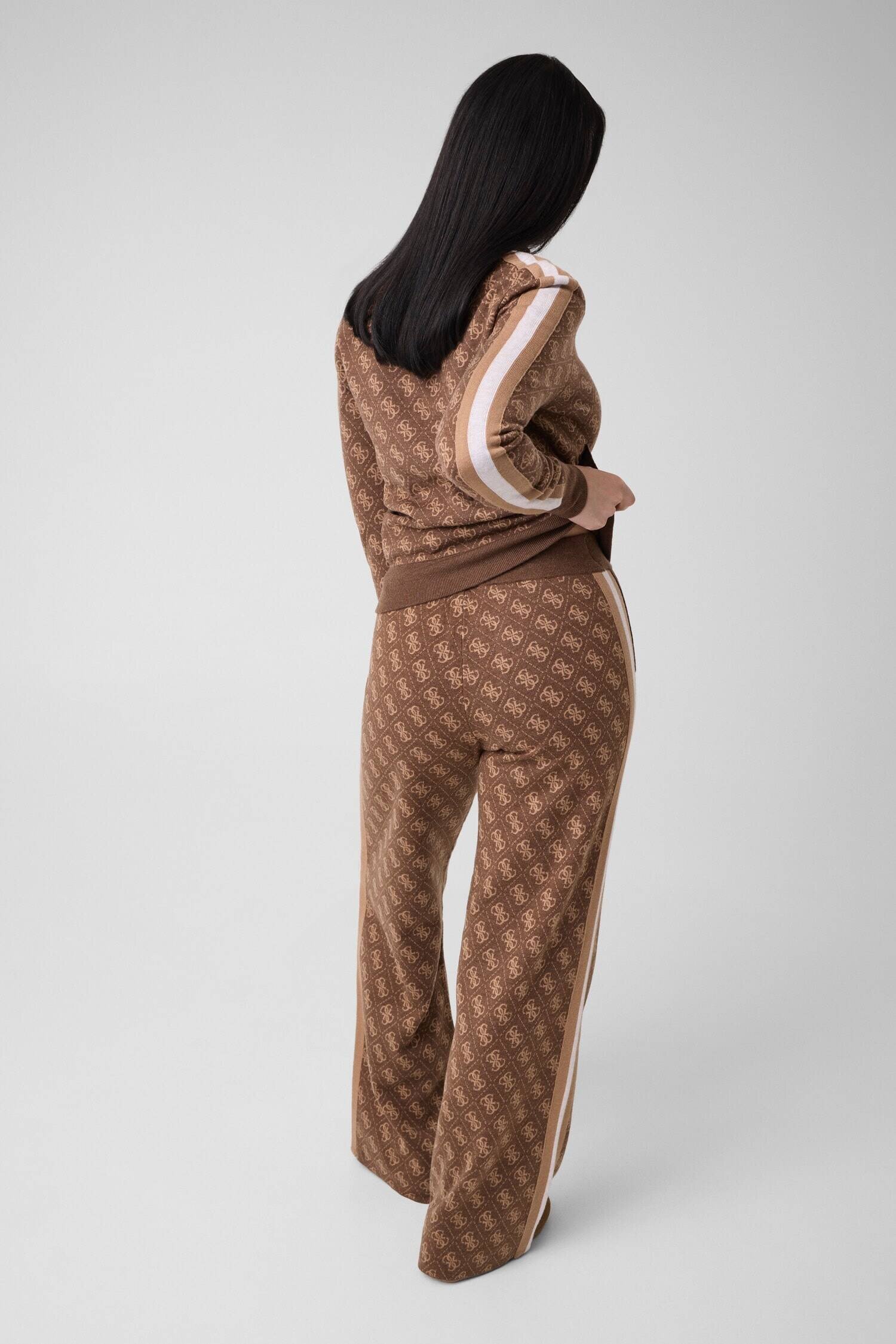 GUESS ACTIVE Pantaloni de tricot Aneira | Relaxed fit cu adaos de lână