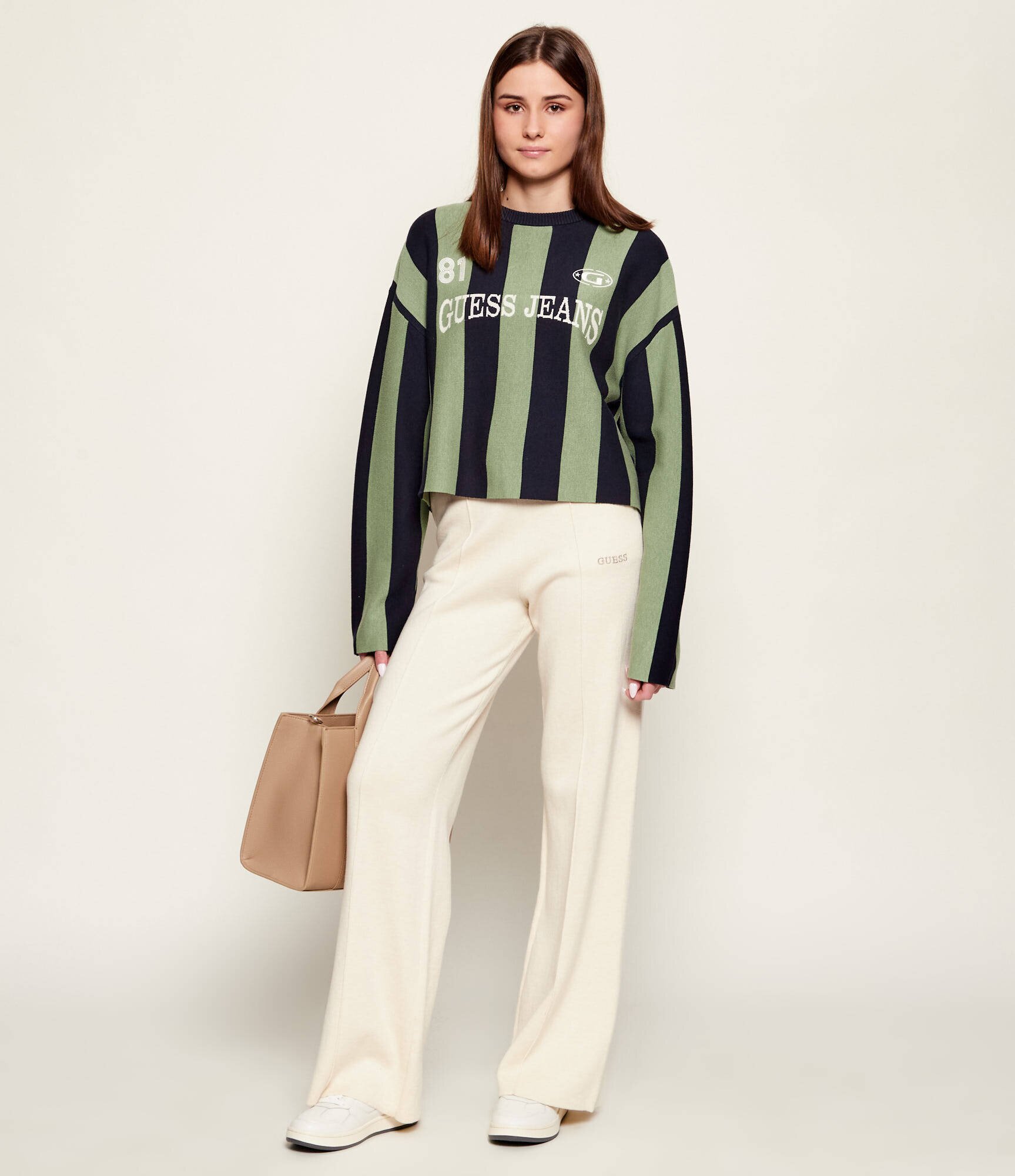 GUESS ACTIVE Pantaloni de tricot URSULA | Relaxed fit