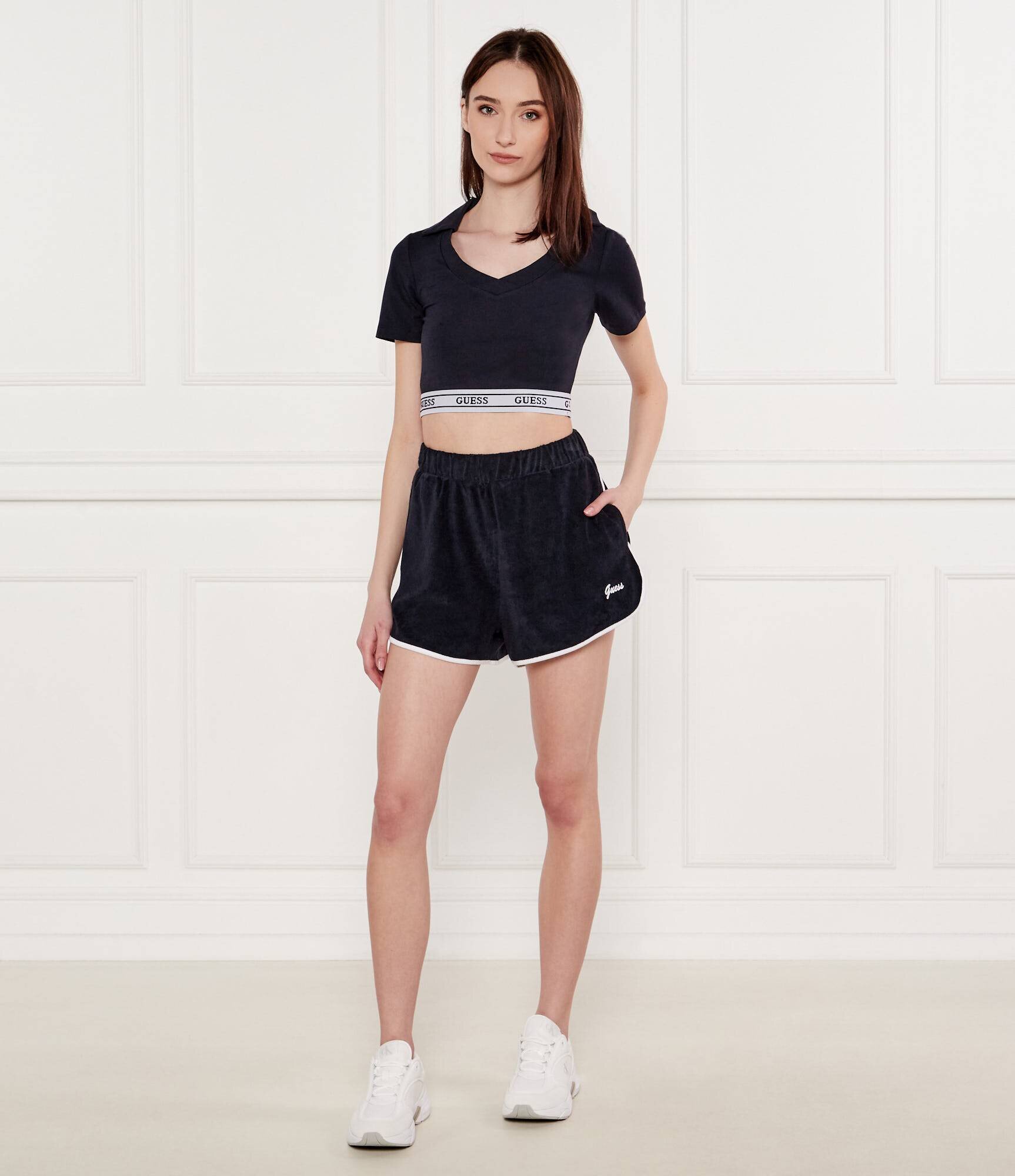 GUESS ACTIVE Pantaloni scurți ASTER | Relaxed fit frotir