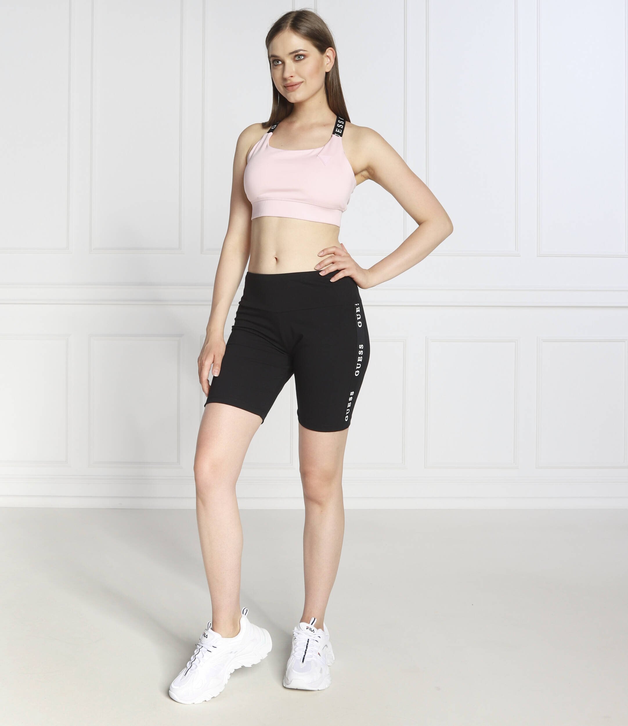 GUESS ACTIVE pantaloni scurți biker | slim fit