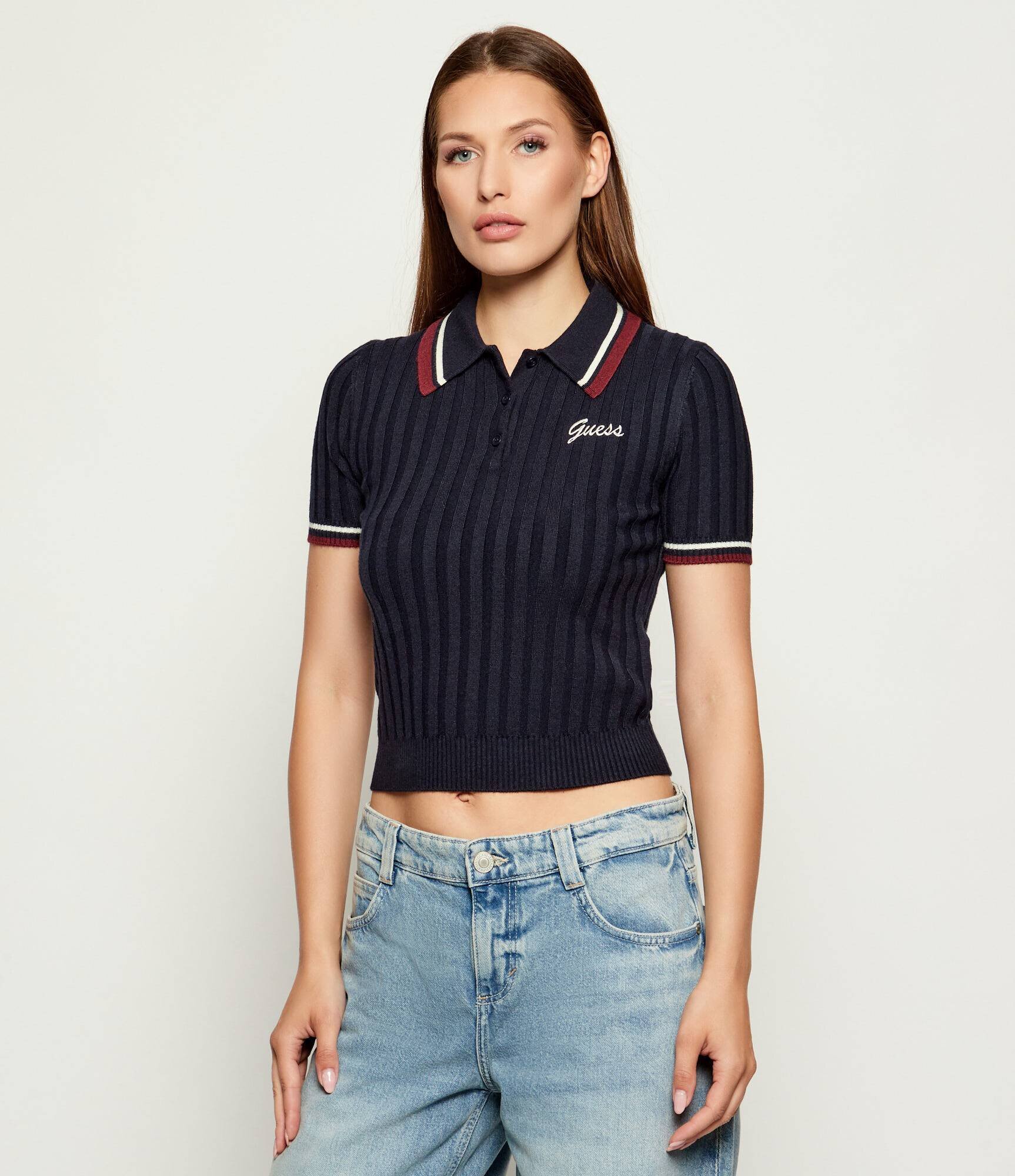 GUESS ACTIVE Polo SABINA | Slim Fit cu adaos de lână
