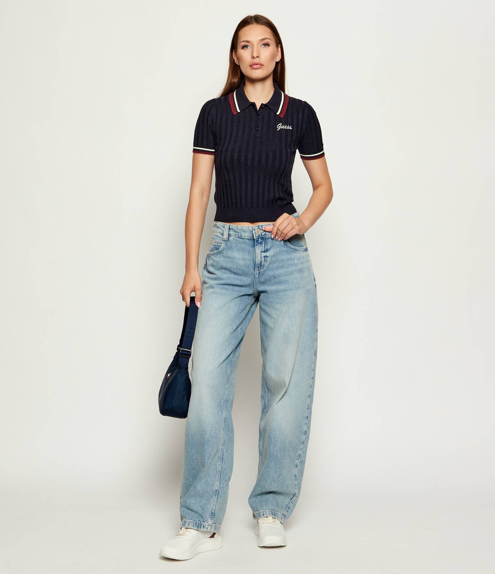 GUESS ACTIVE Polo SABINA | Slim Fit cu adaos de lână