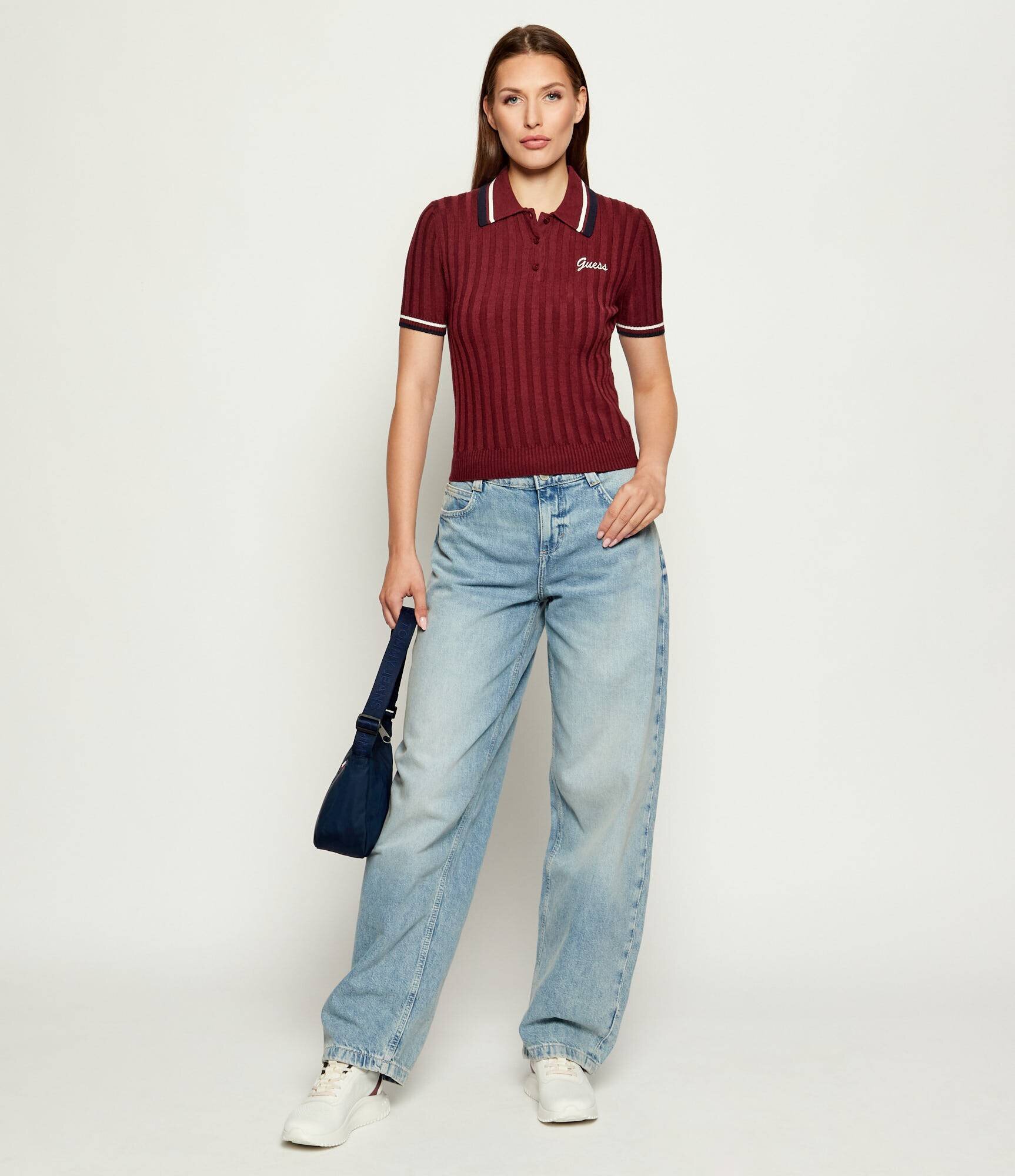 GUESS ACTIVE Polo SABINA | Slim Fit cu adaos de lână