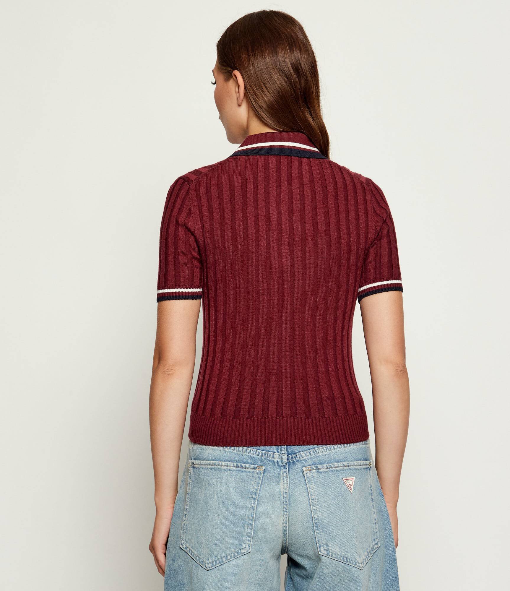 GUESS ACTIVE Polo SABINA | Slim Fit cu adaos de lână