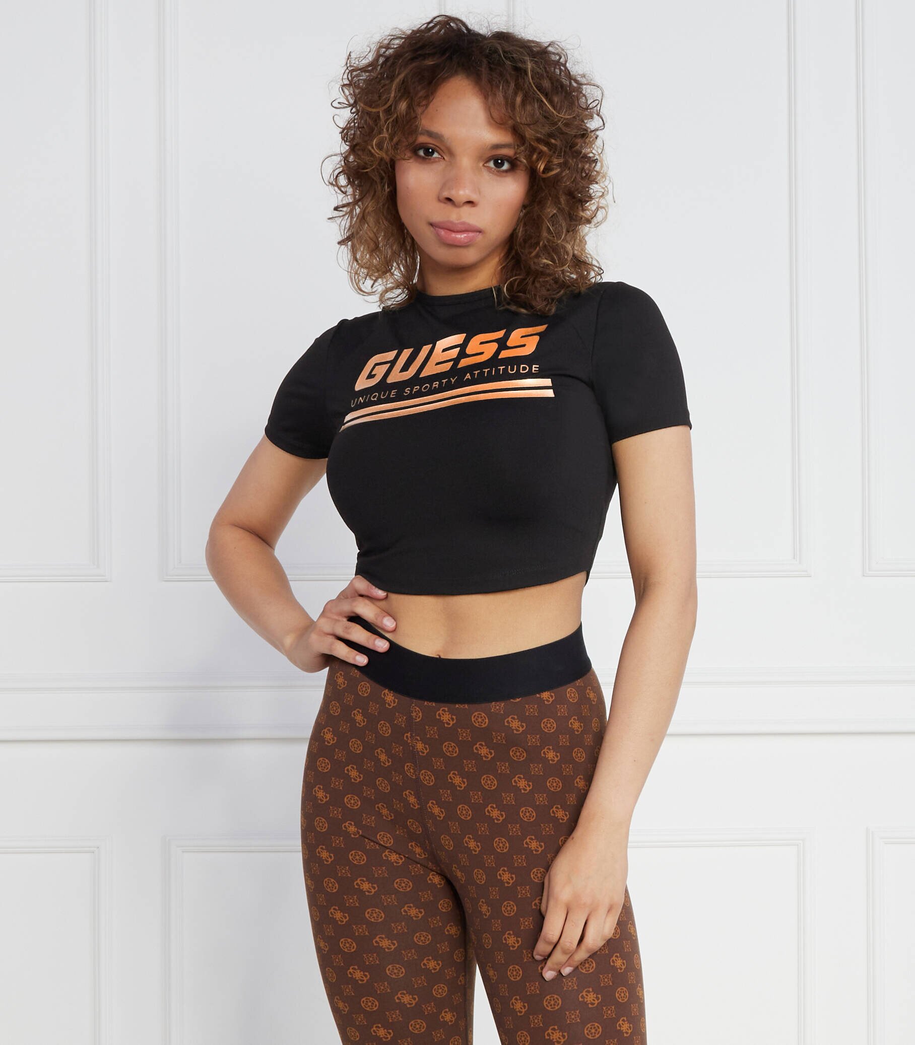 GUESS ACTIVE Tricou AGGIE ACTIVE | Cropped Fit