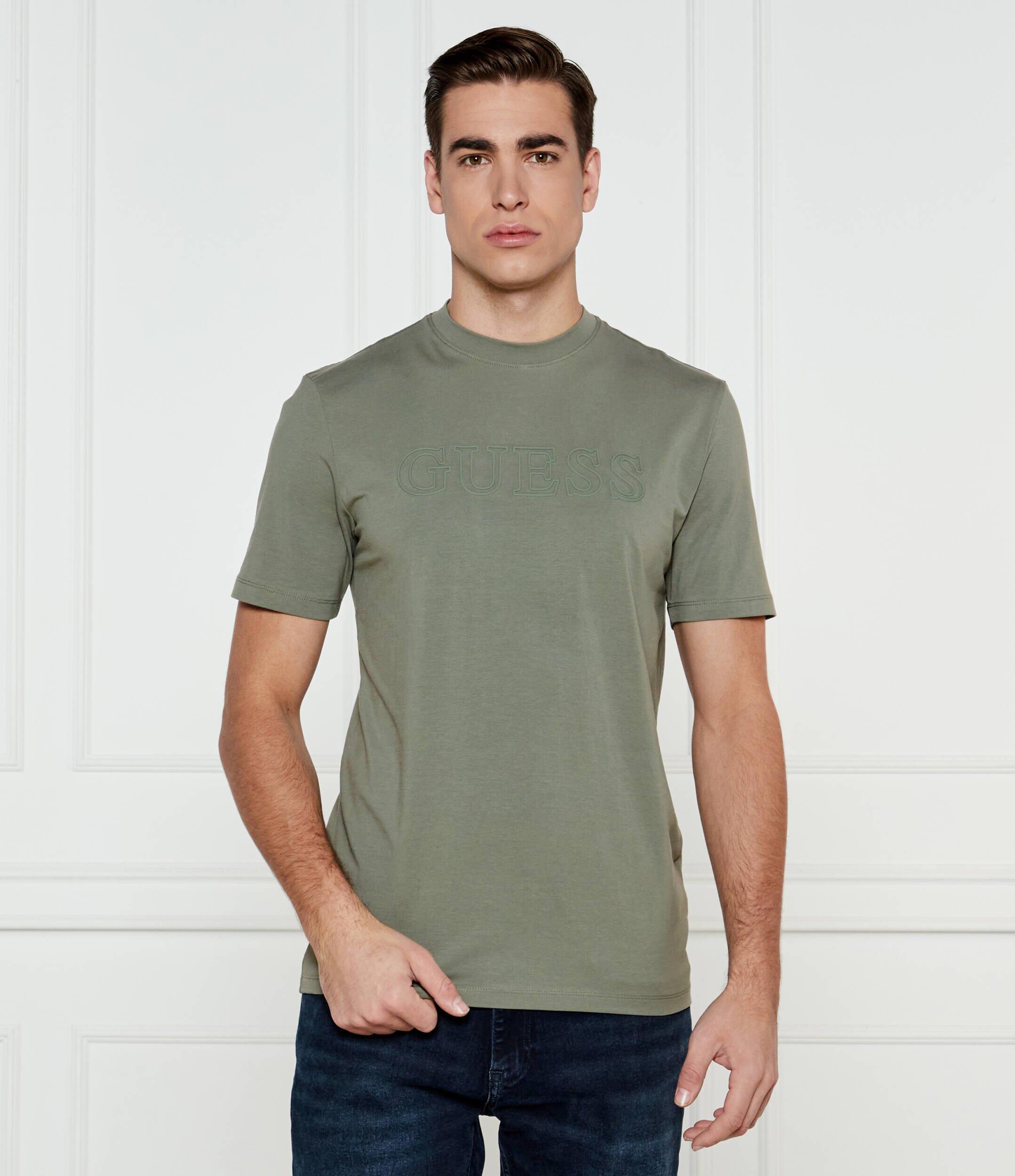 GUESS ACTIVE Tricou Alphy | regular fit | stretch