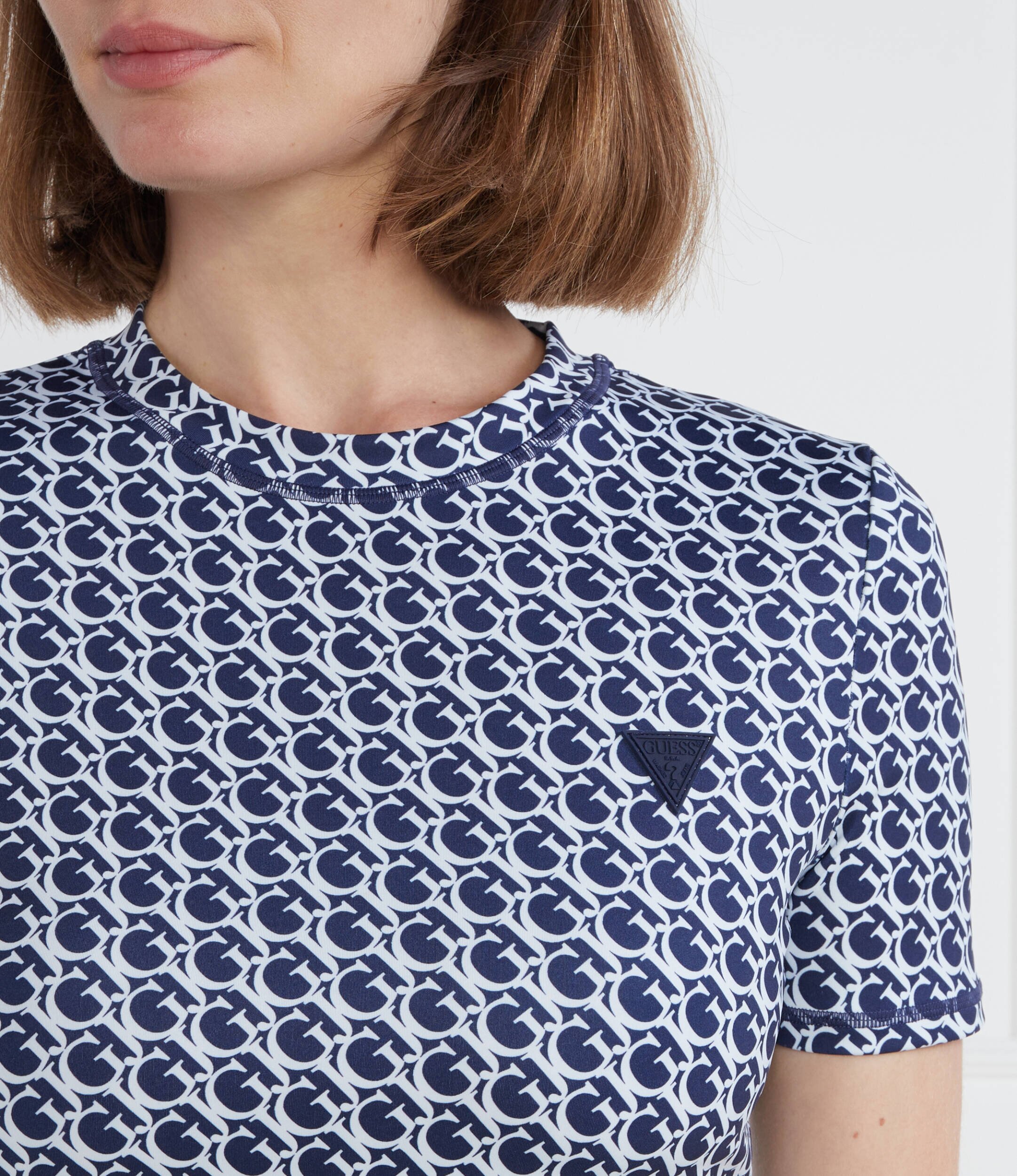 GUESS ACTIVE Tricou LOGOMANIA | Cropped Fit