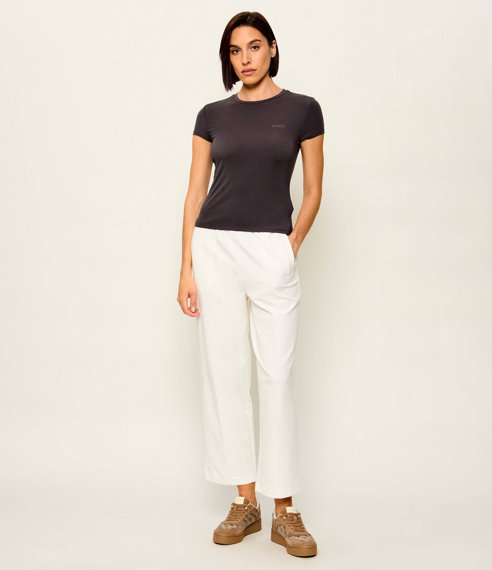 GUESS ACTIVE Tricou Lotus | Slim Fit