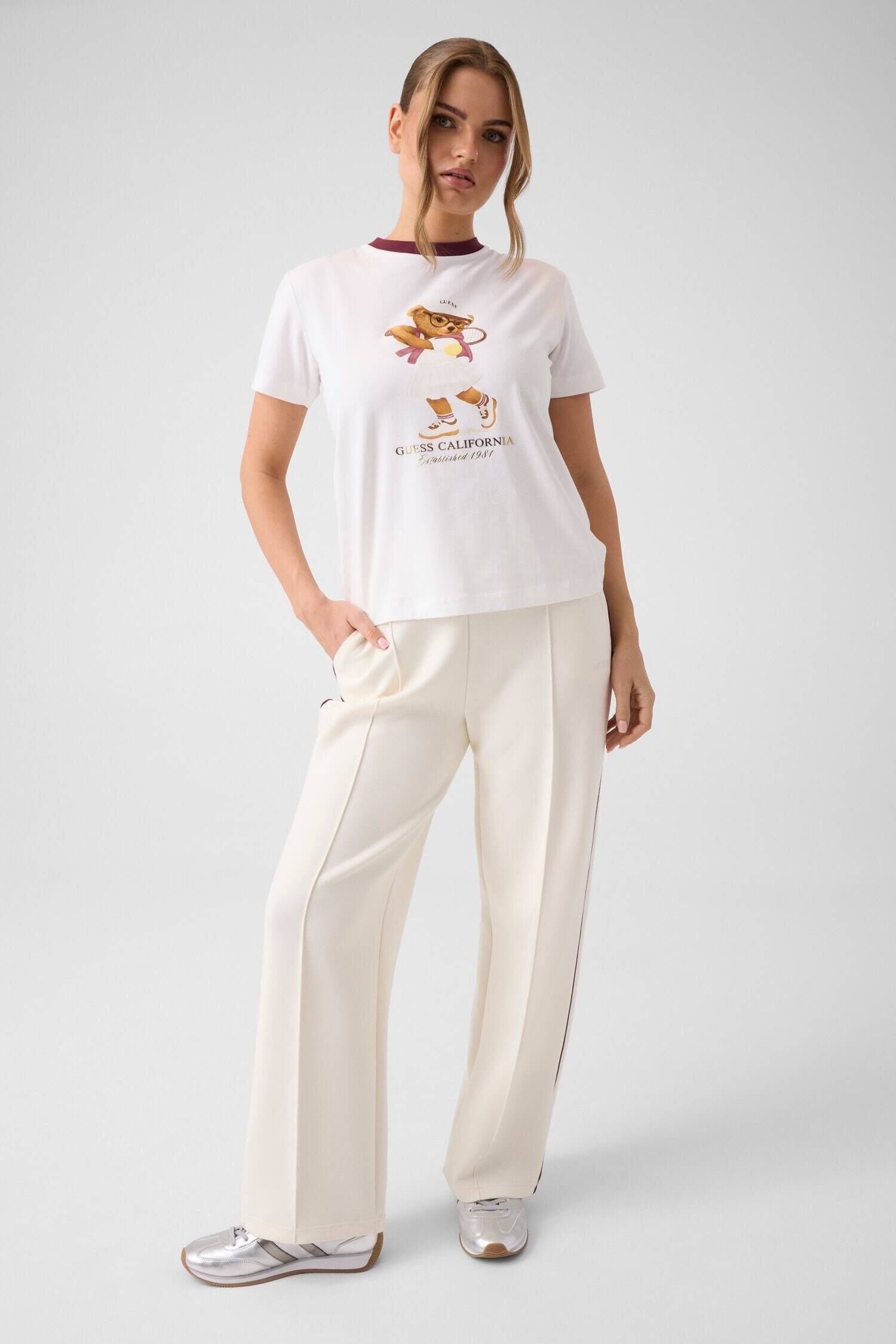 GUESS ACTIVE Tricou Tennis Lady | regular fit