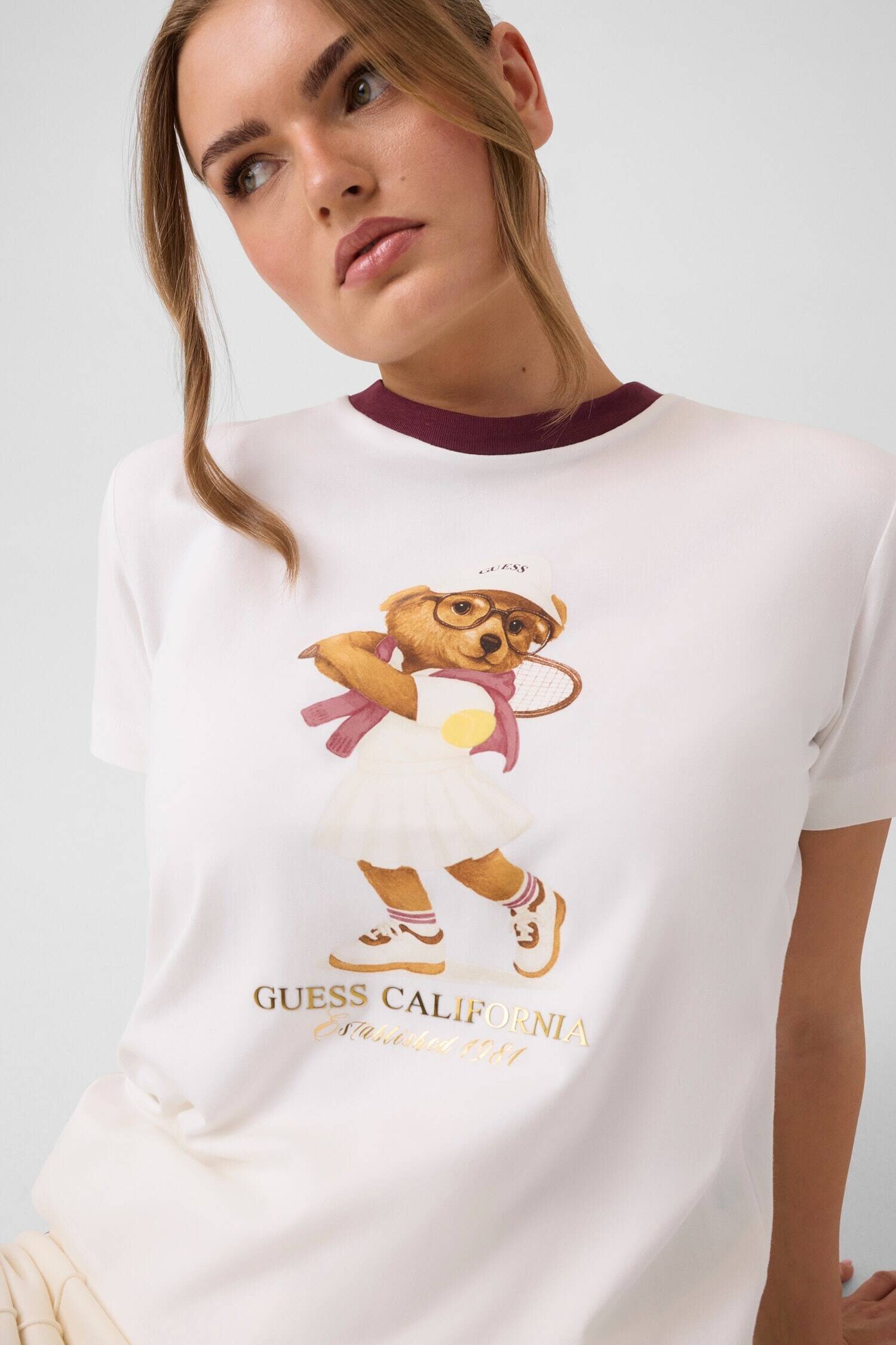 GUESS ACTIVE Tricou Tennis Lady | regular fit