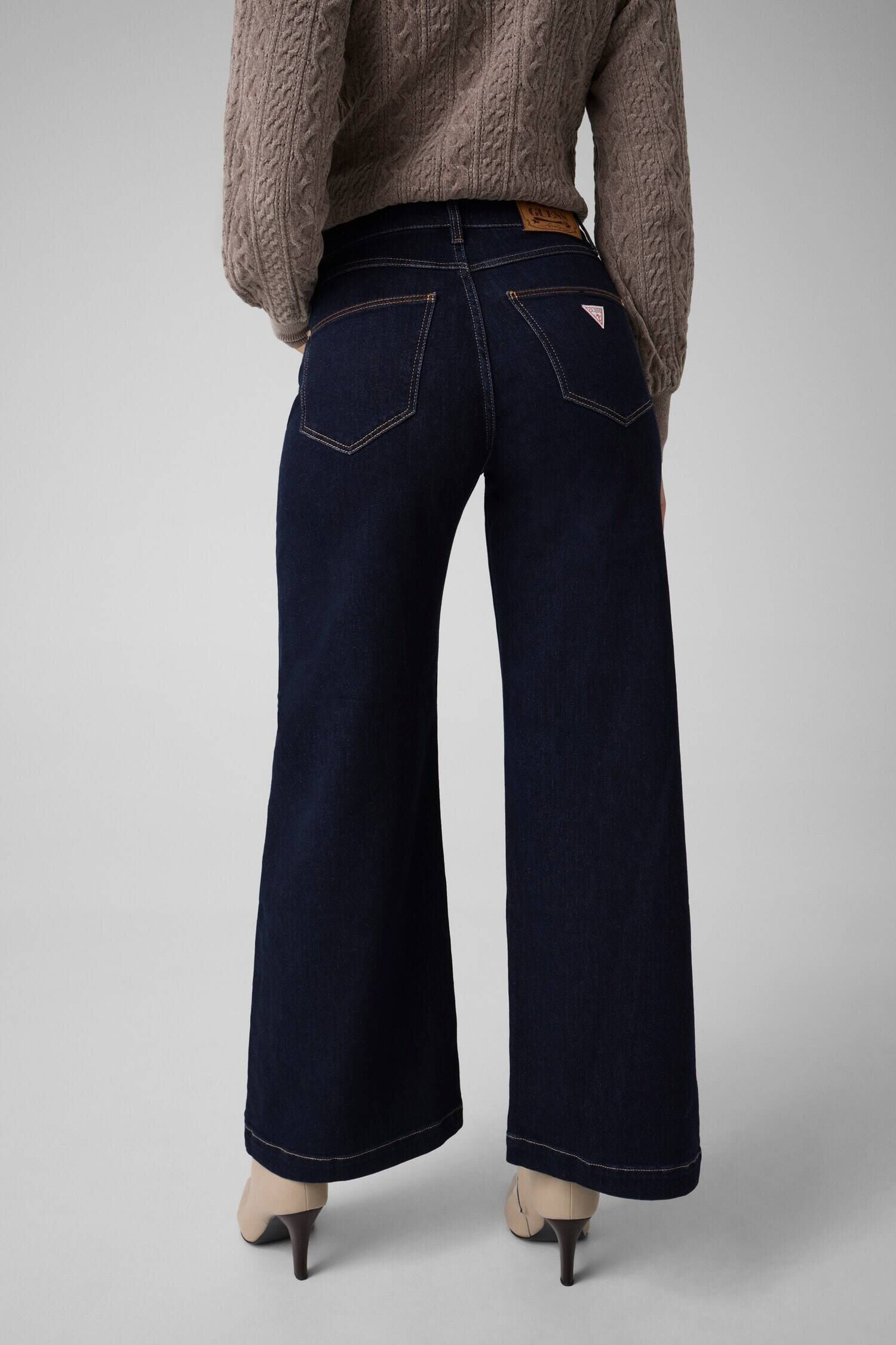GUESS Blugi Bellagio | Relaxed fit cu adaos de cașmir