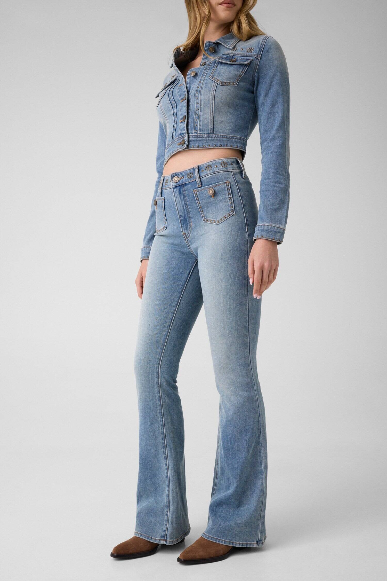 GUESS Blugi Belle | flare fit | high rise