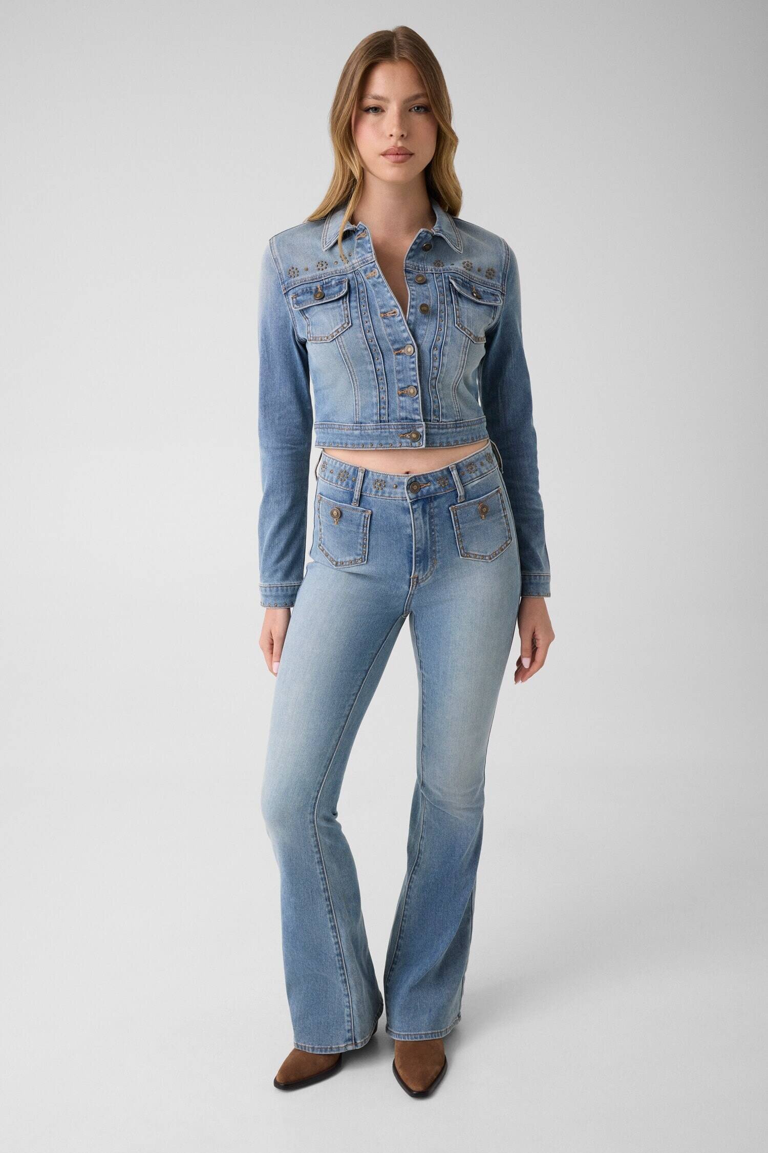 GUESS Blugi Belle | flare fit | high rise