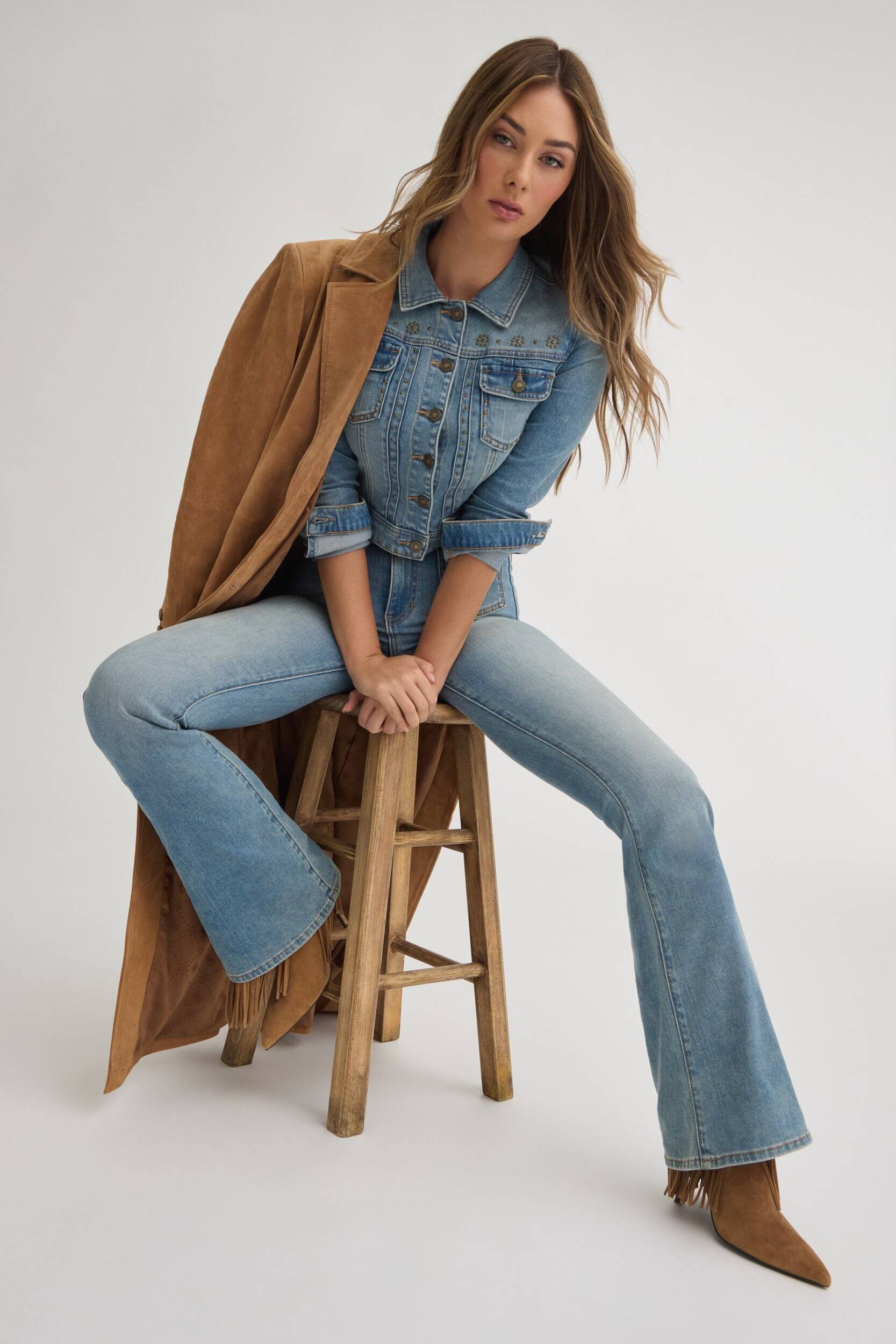 GUESS Blugi Belle | flare fit | high rise