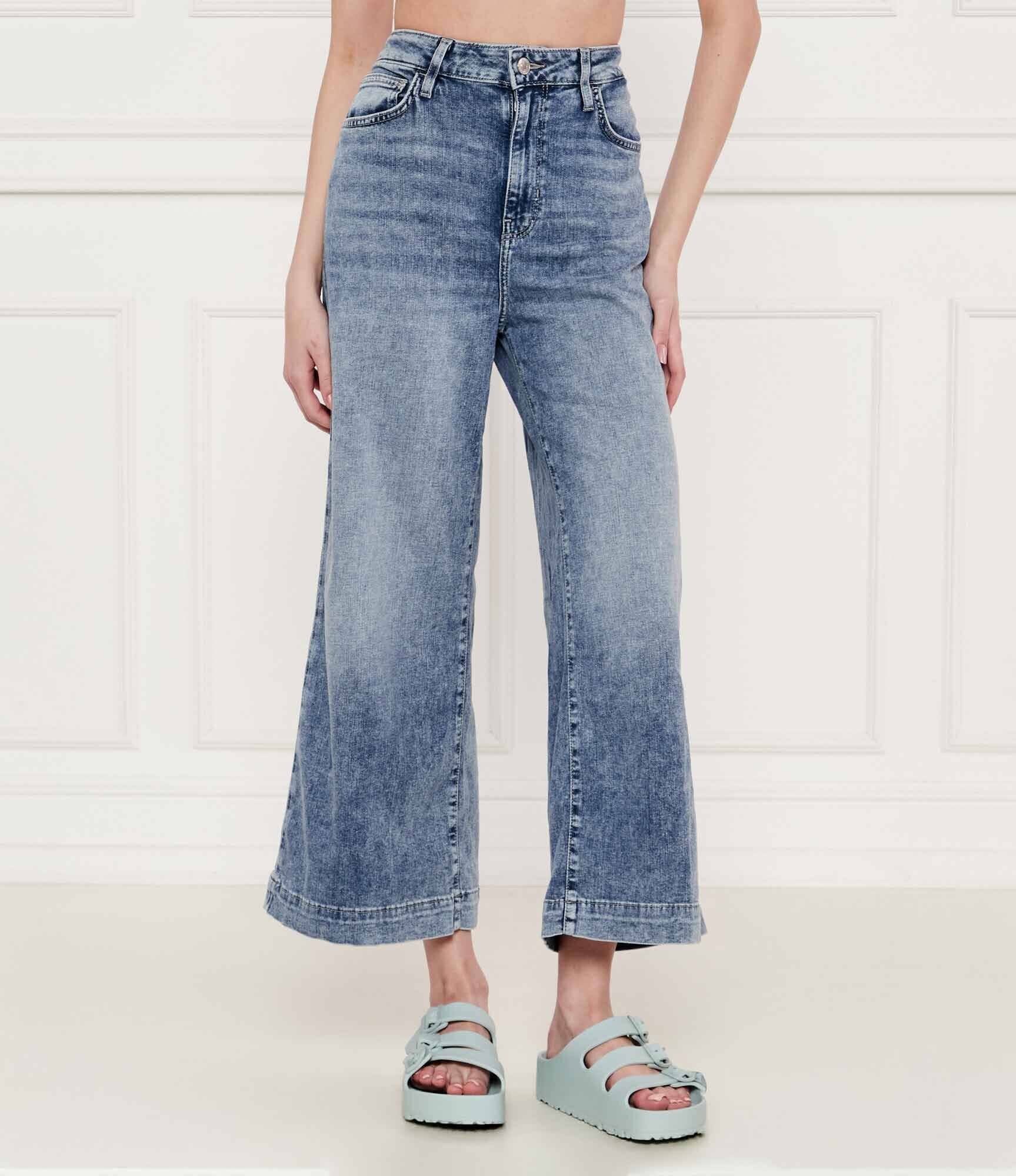 GUESS Blugi BELLFLOWER | Relaxed fit | cu adaos de in