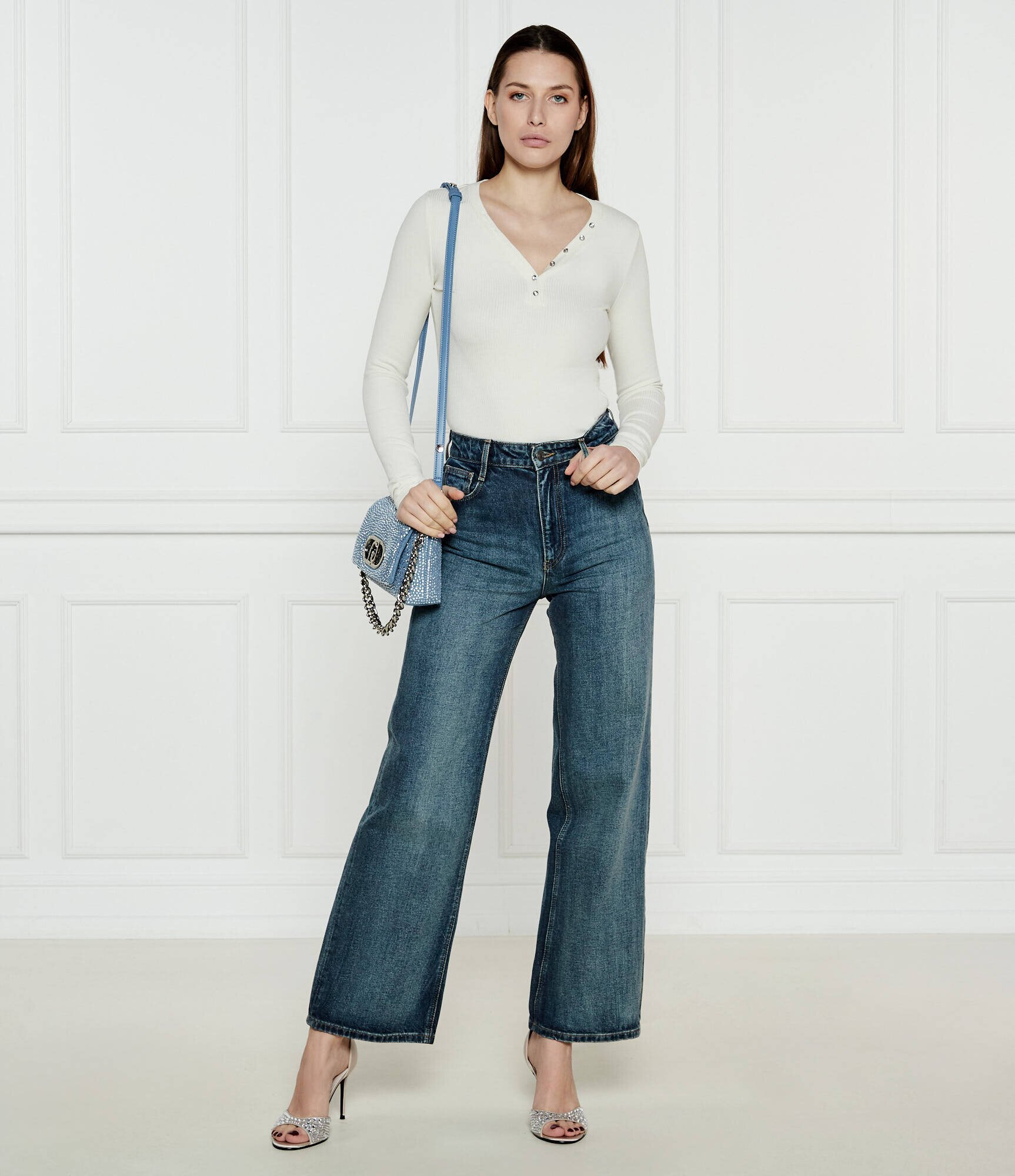 GUESS Blugi Clair | flare fit | high waist
