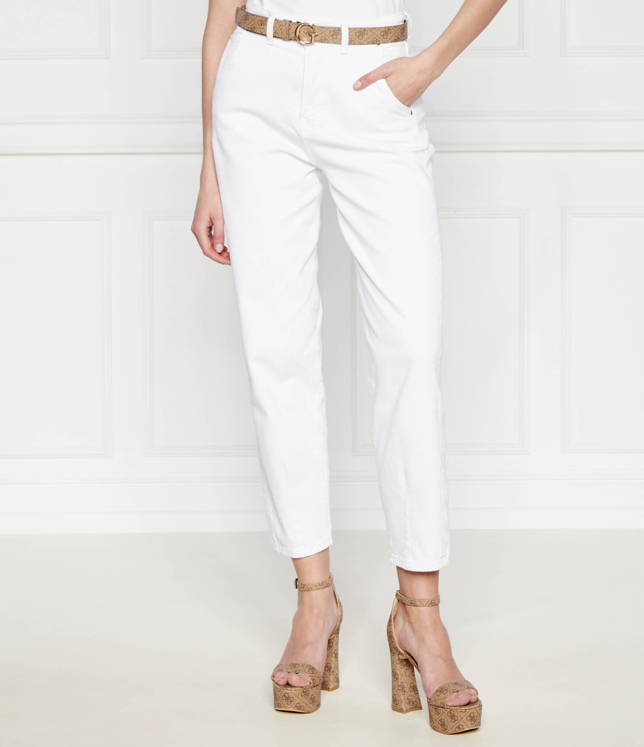 GUESS Blugi NEW ANDREA BARREL | Relaxed fit