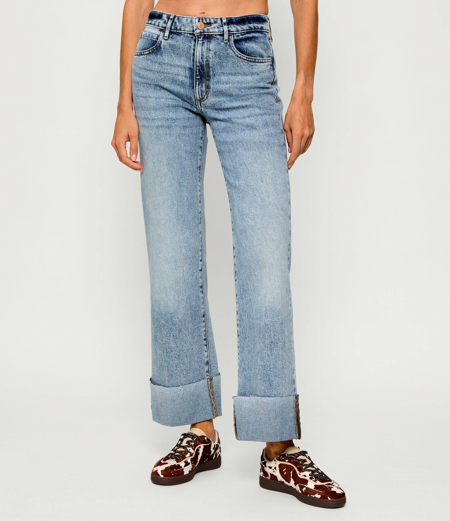 GUESS Blugi Rey | Relaxed fit | high rise