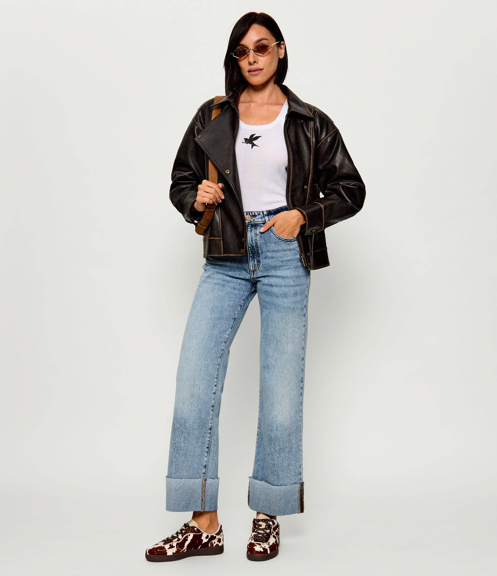 GUESS Blugi Rey | Relaxed fit | high rise