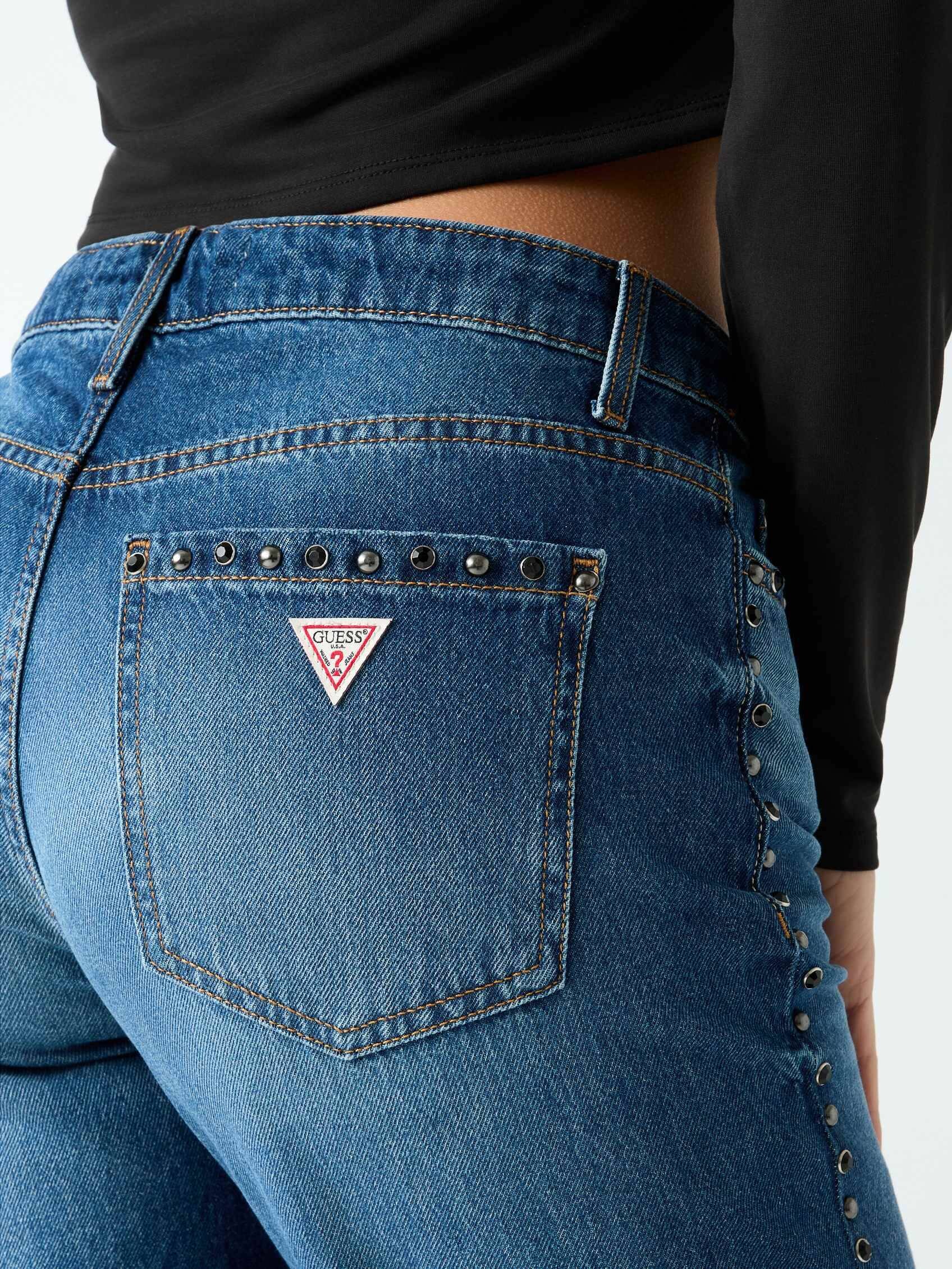 GUESS Blugi Slouchy | Straight fit | mid rise