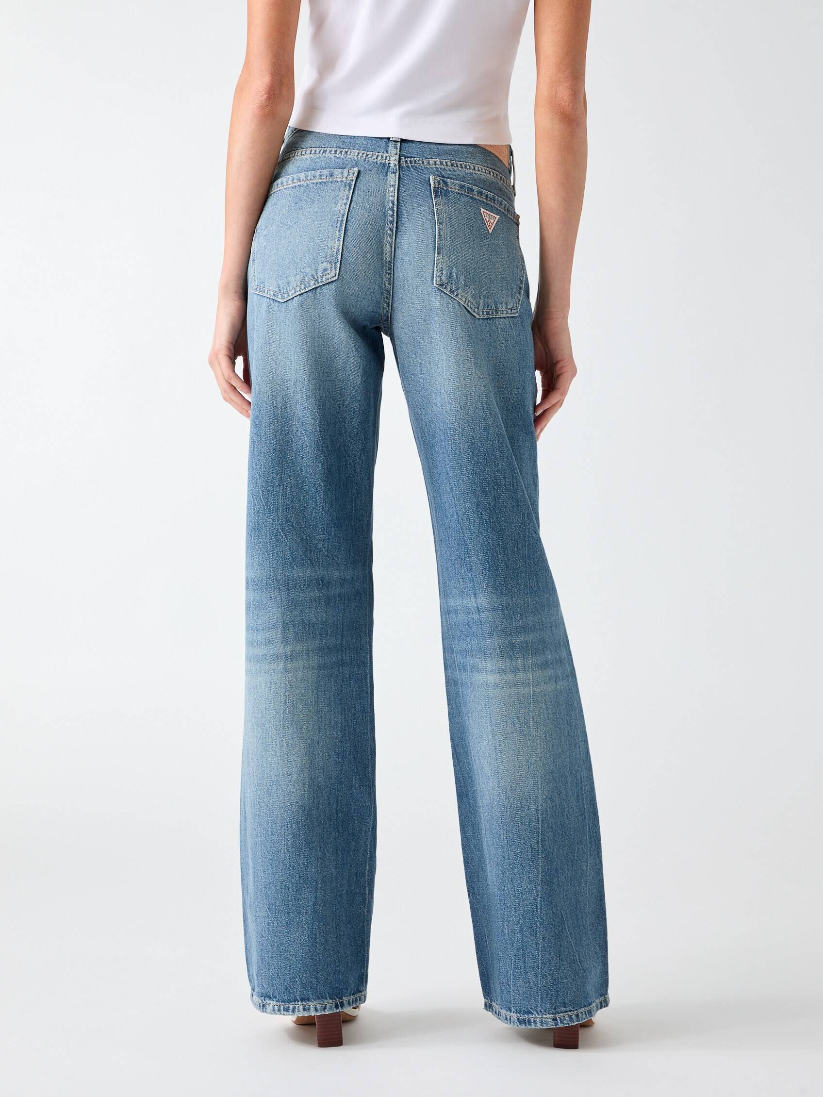 GUESS Blugi Slouchy | Straight fit | mid rise