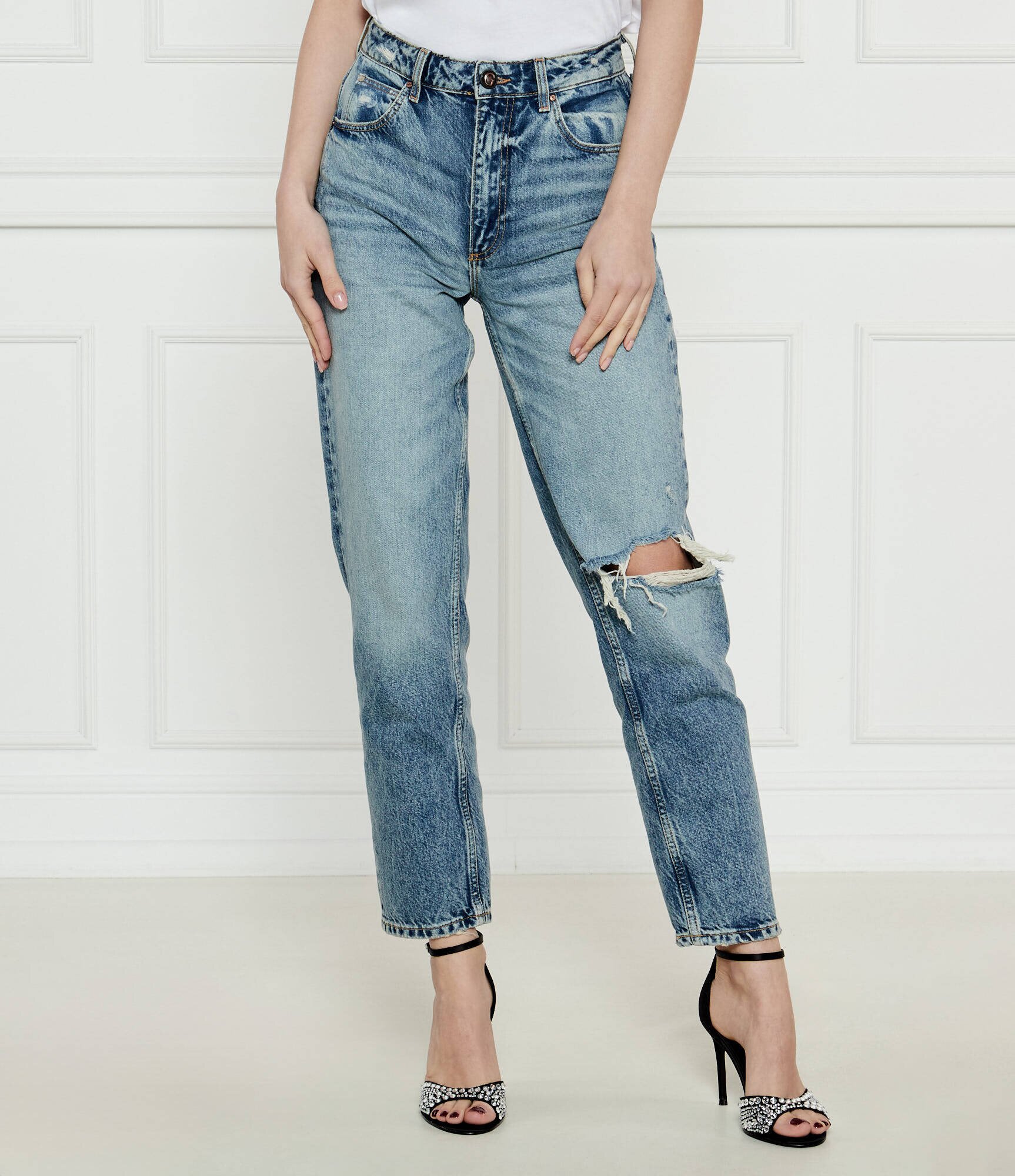 GUESS Blugi | Tapered fit | high waist