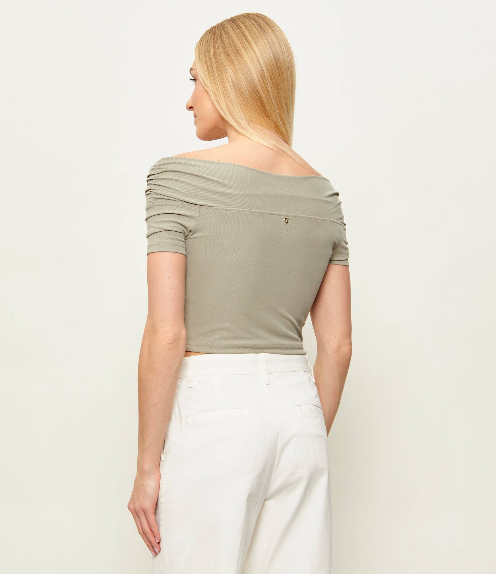 GUESS Bluză Brigitte | Cropped Fit