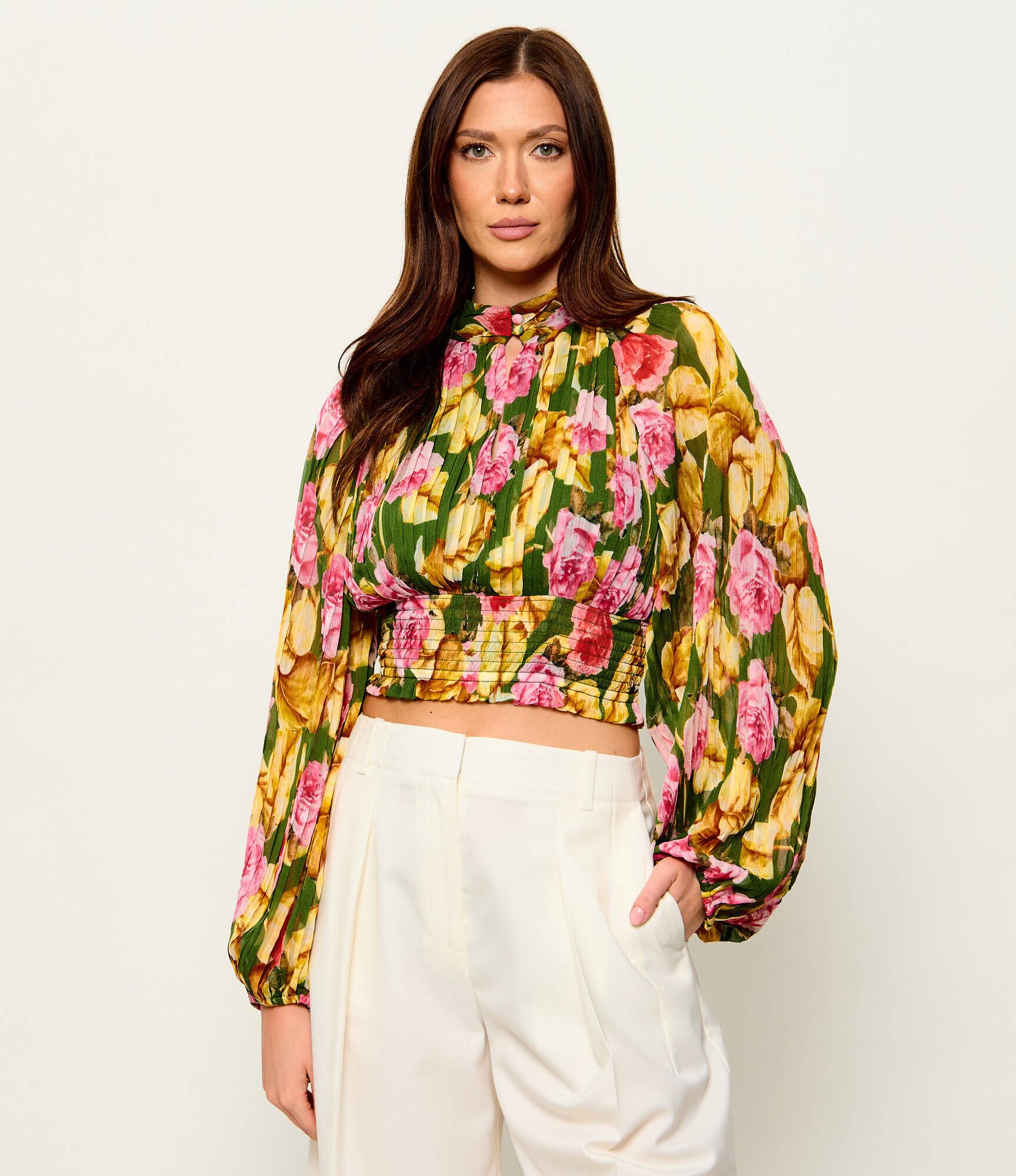 GUESS Bluză | Cropped Fit